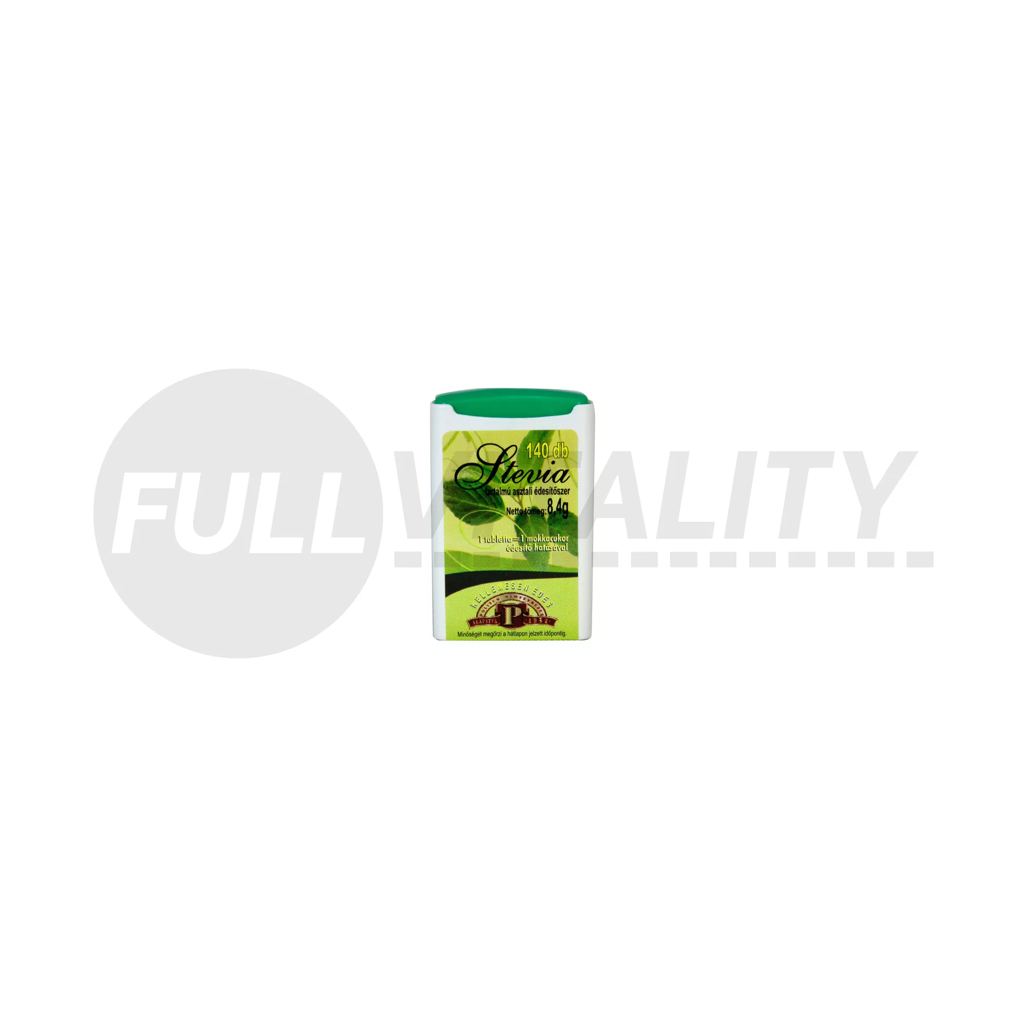 STEVIA TARTALMÚ ASZTALI ÉDESÍTŐ TABLETTA 140DB