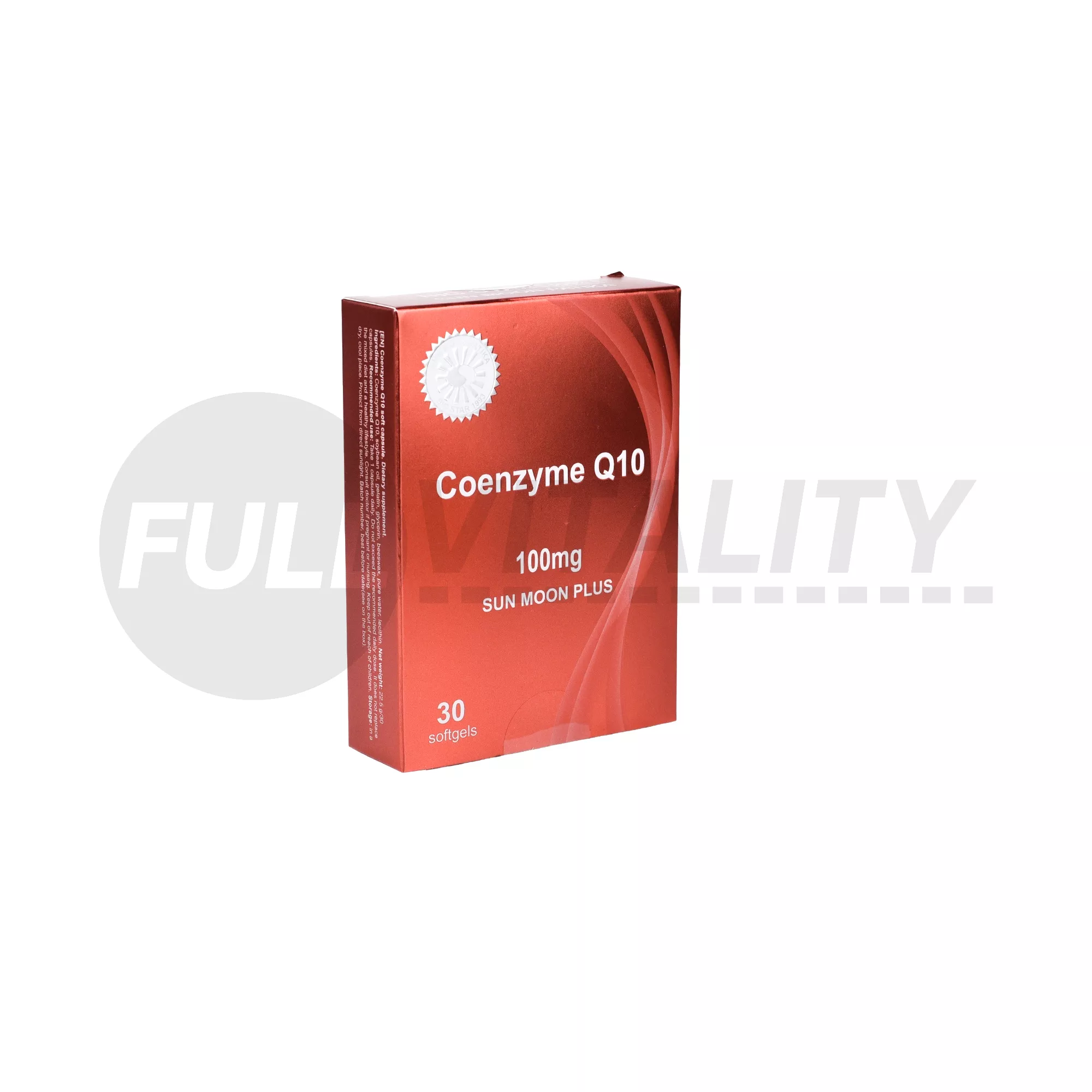 SUN MOON PLUS Q10 100MG LÁGYZSELATIN KAPSZULA 30DB