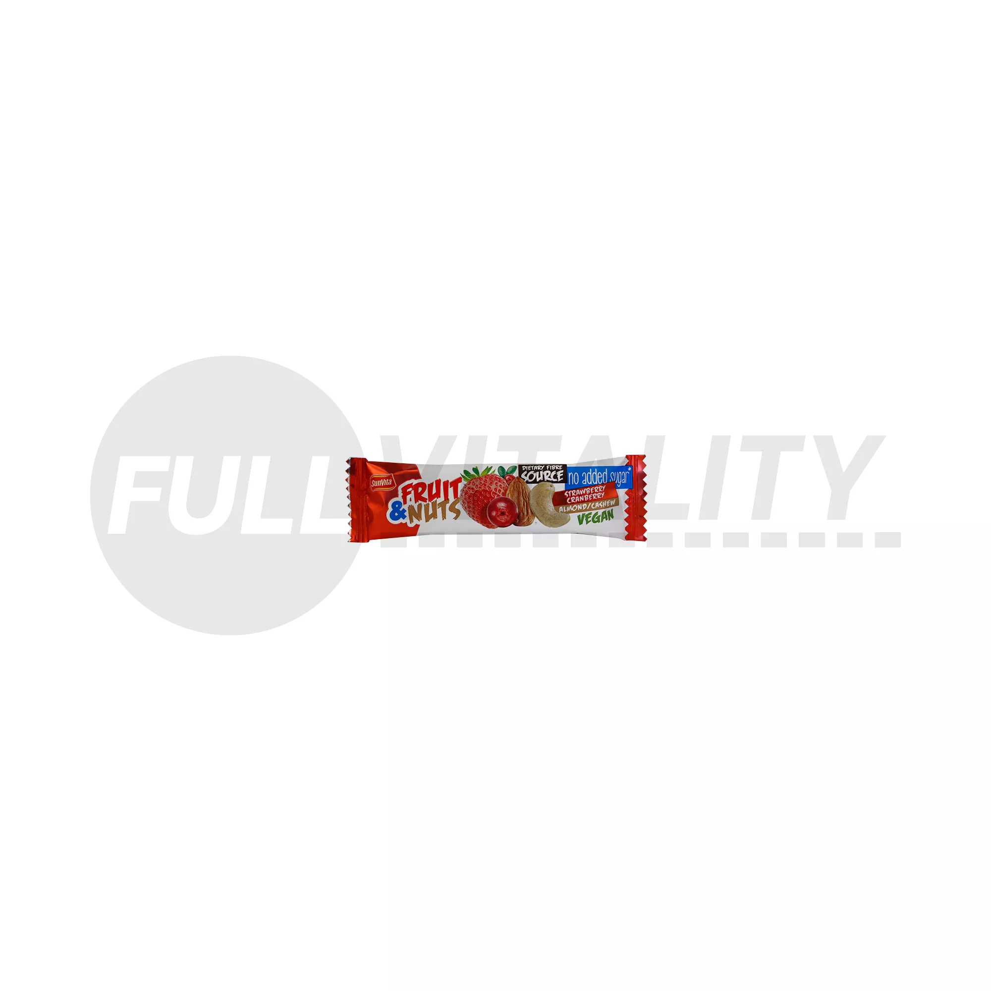 SUNVITA EPRES ÉS VÖRÖSÁFONYÁS GYÜMÖLCSSZELET KESUDIÓVAL ÉS MANDULÁVAL 30G