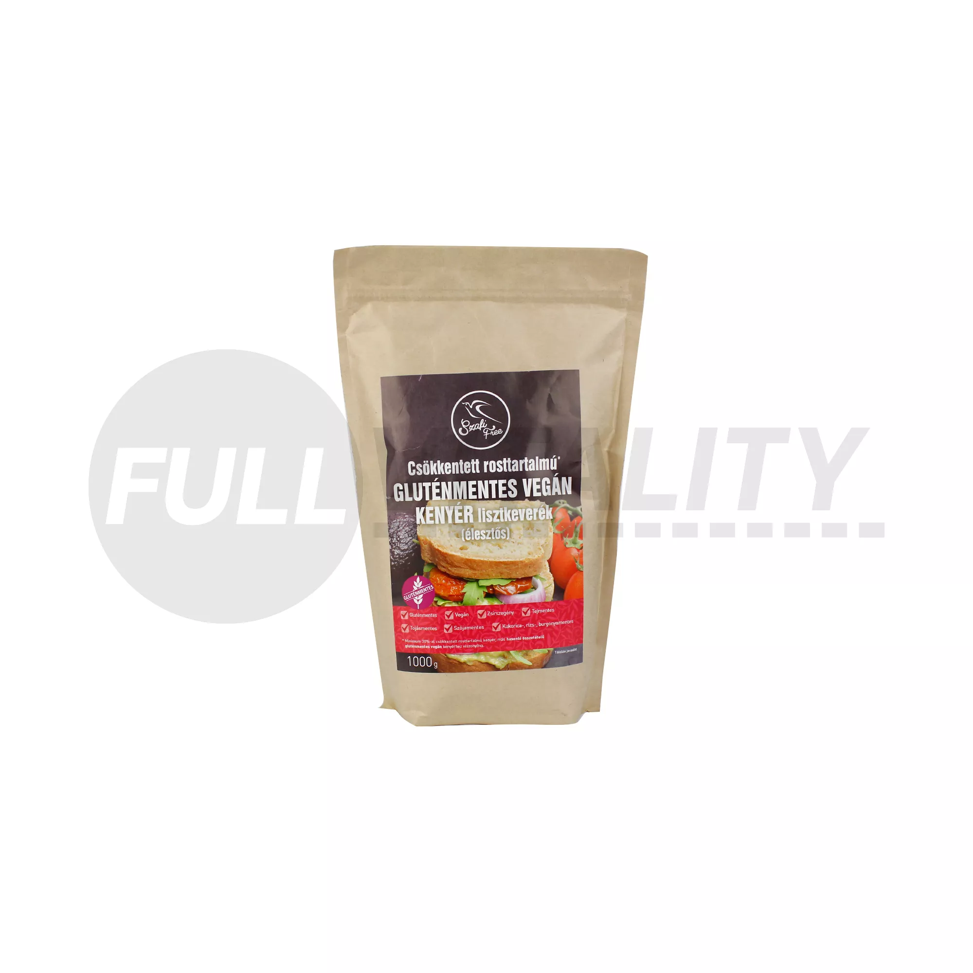 SZAFI FREE GLUTÉNMENTES CSÖKKENTETT ROSTTARTALMÚ KENYÉR LISZTKEVERÉK 1000G