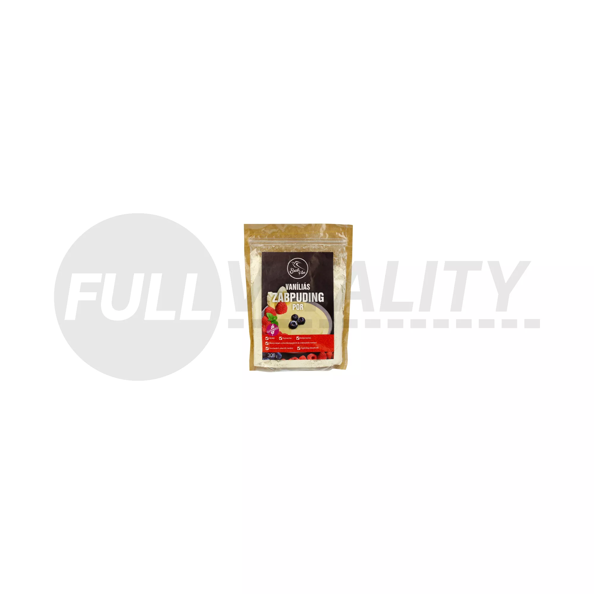 SZAFI FREE GLUTÉNMENTES VANÍLIÁS ZABPUDING POR 300G