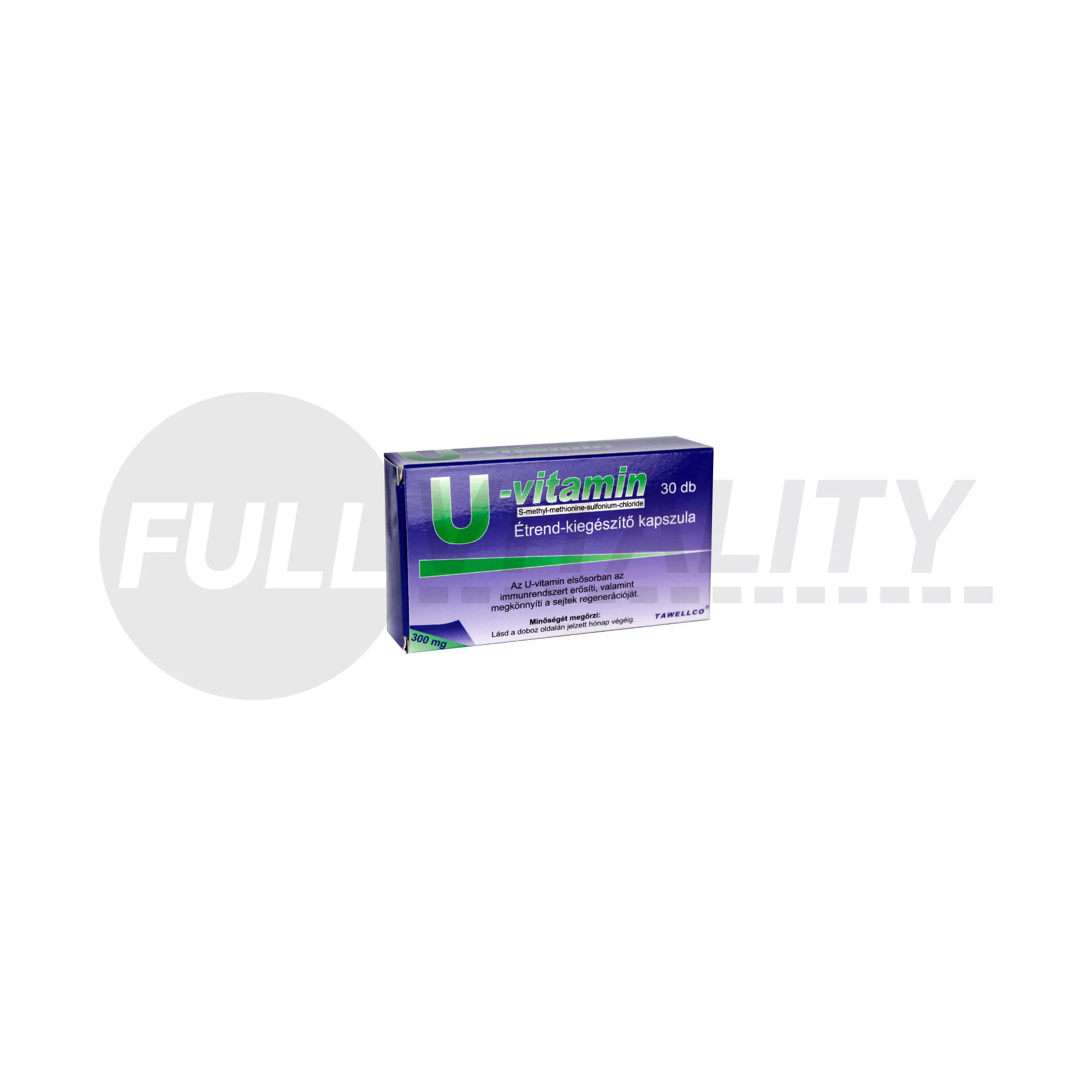 TAWELLCO U-VITAMIN 300MG KAPSZULA 30DB