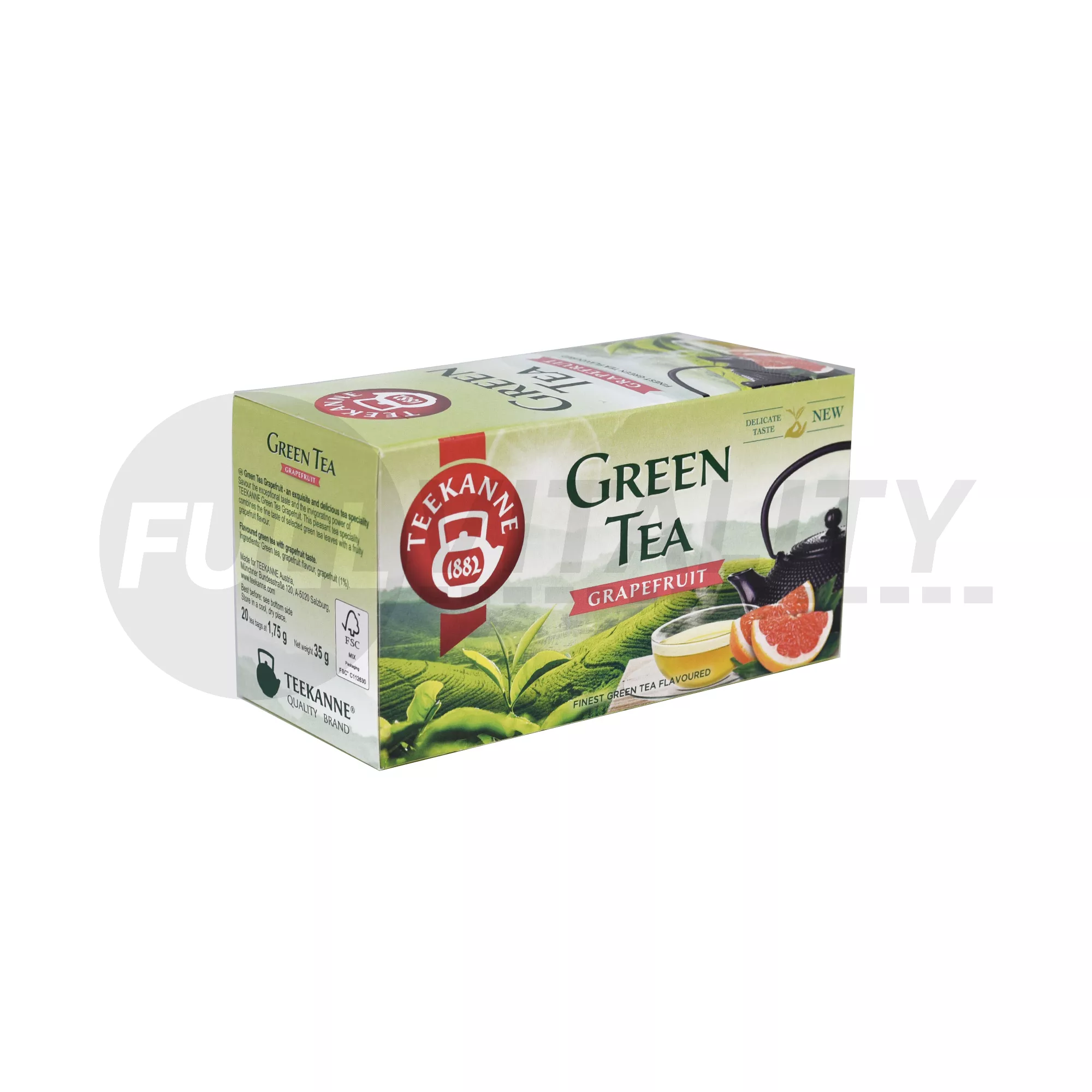 TEEKANNE GREEN GRAPEFRUIT TEA 20DB