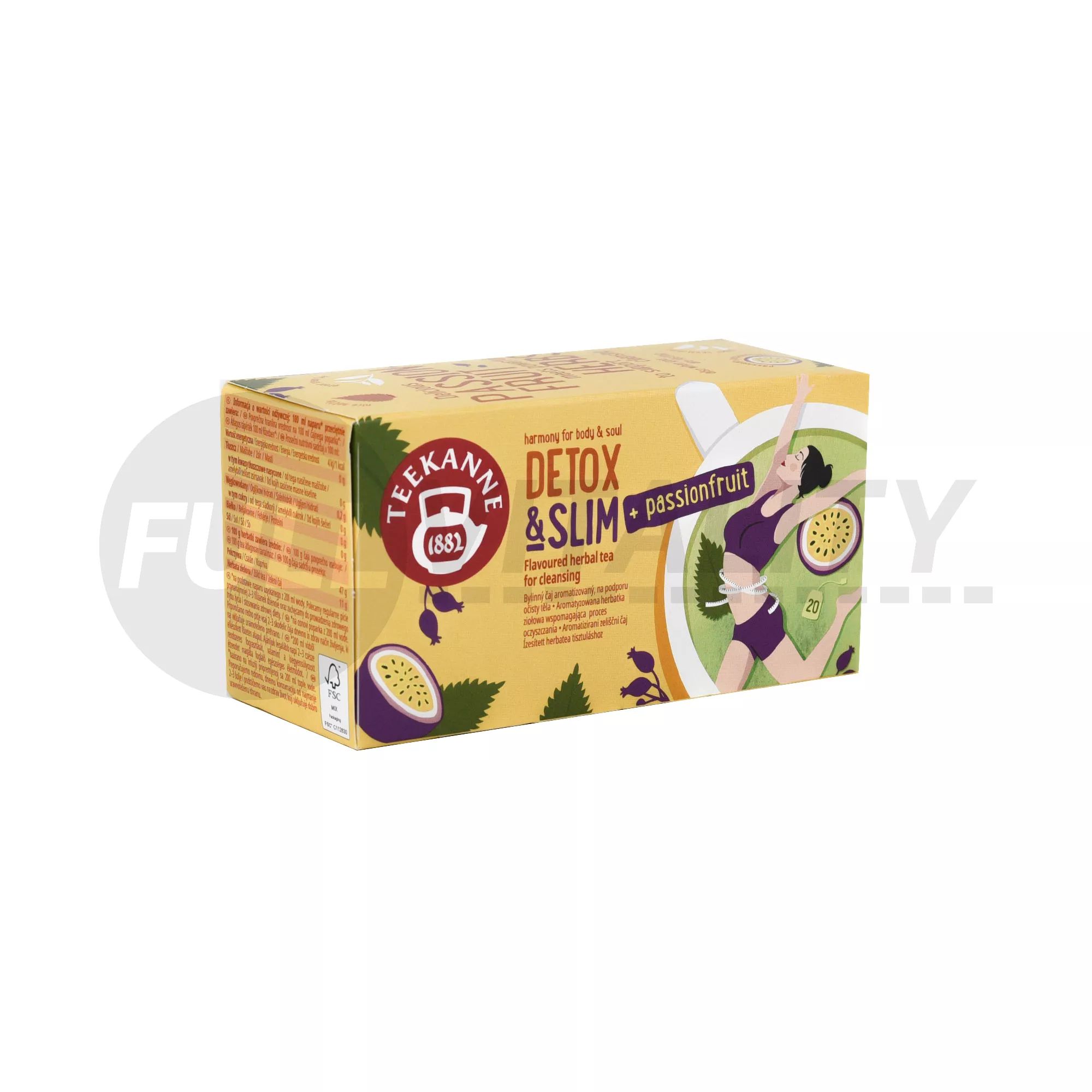 TEEKANNE HBS DETOX SLIM PASSIONFRUIT TISZTÍTÓ TEA  20DB