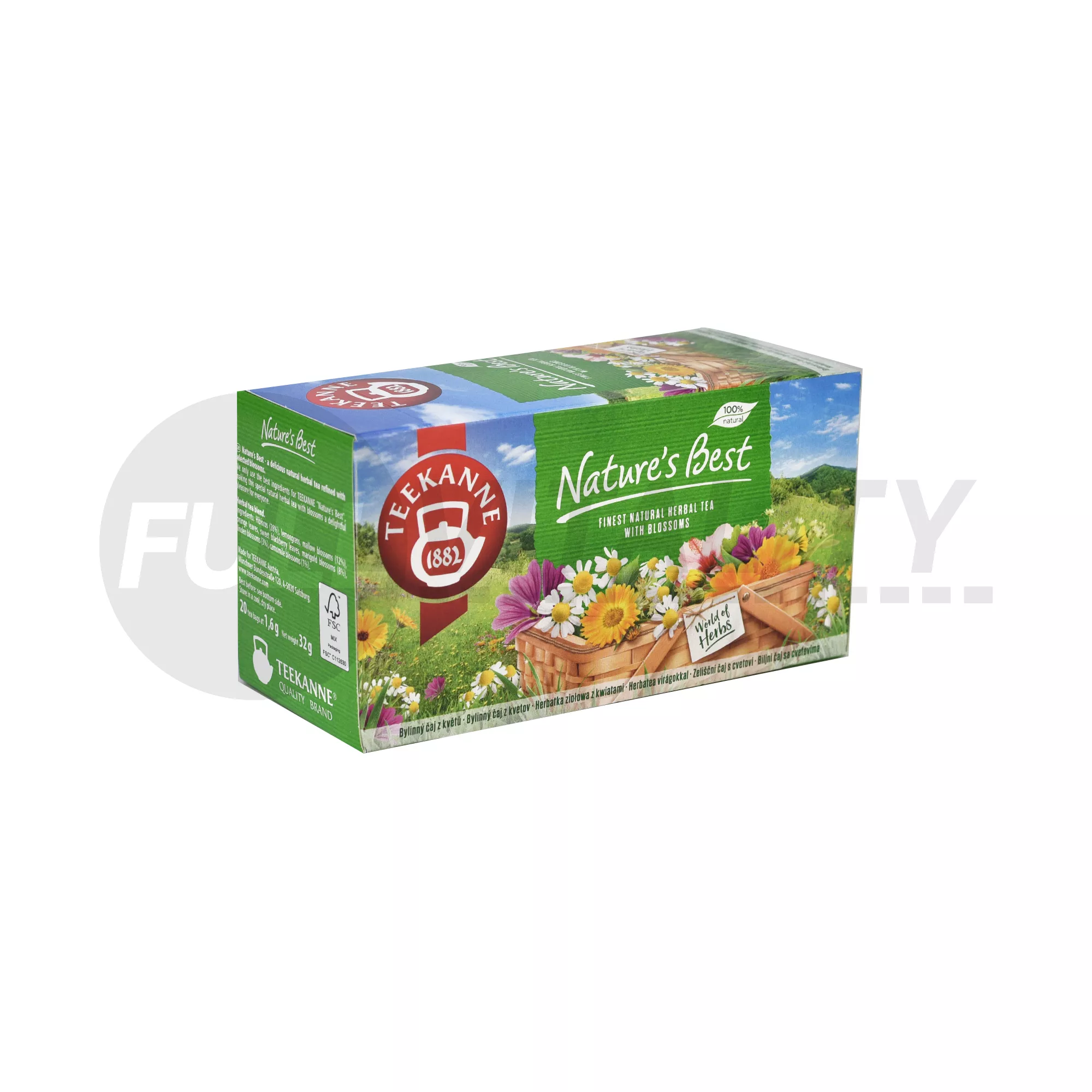 TEEKANNE NATURES BEST FINOM TERMÉSZETES HERBATEA VÁLOGATÁS VIRÁGOKKAL 20DB