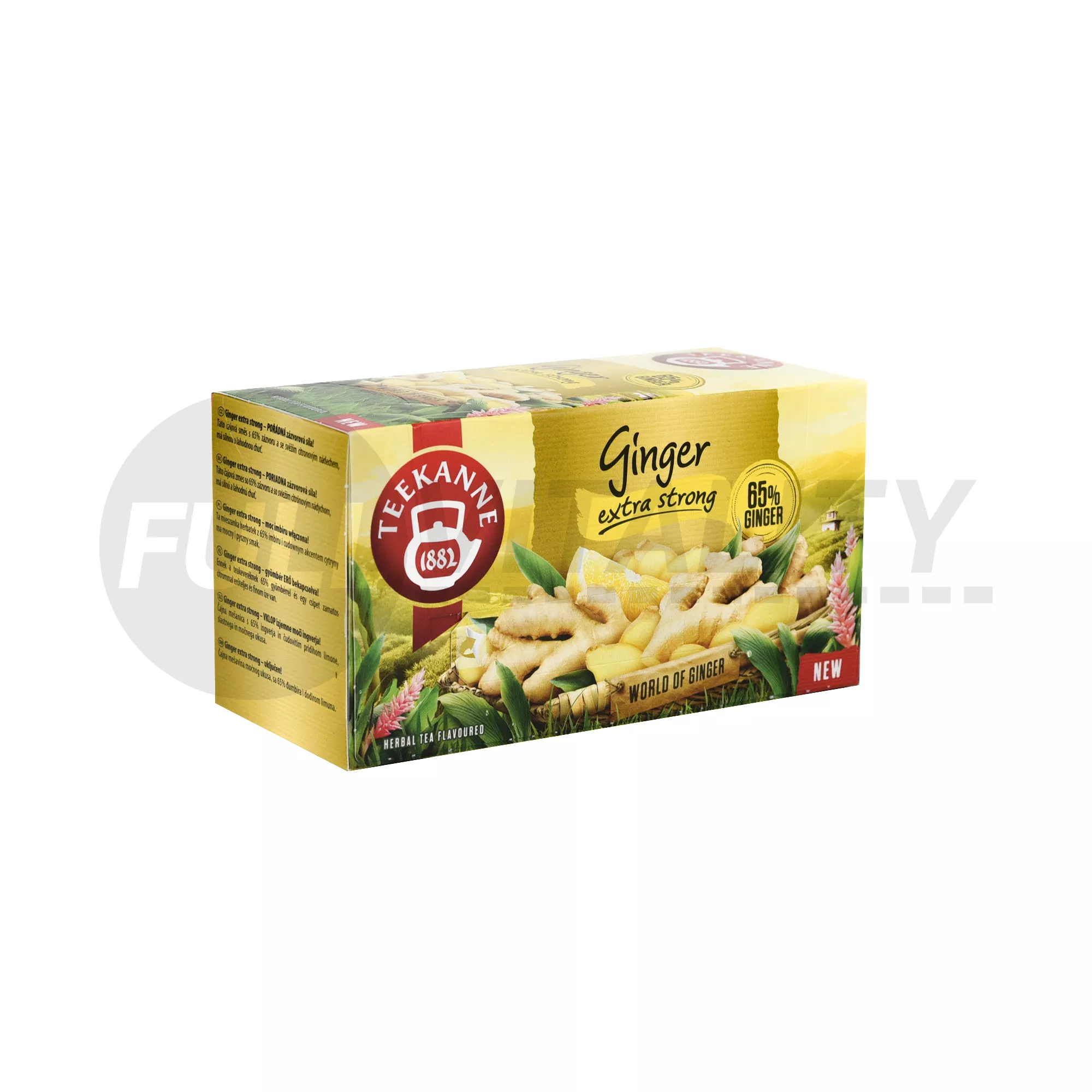 TEEKANNE WOG GINGER EXTRA STONG CITROM ÍZŰ GYÖMBÉRTEA 20DB