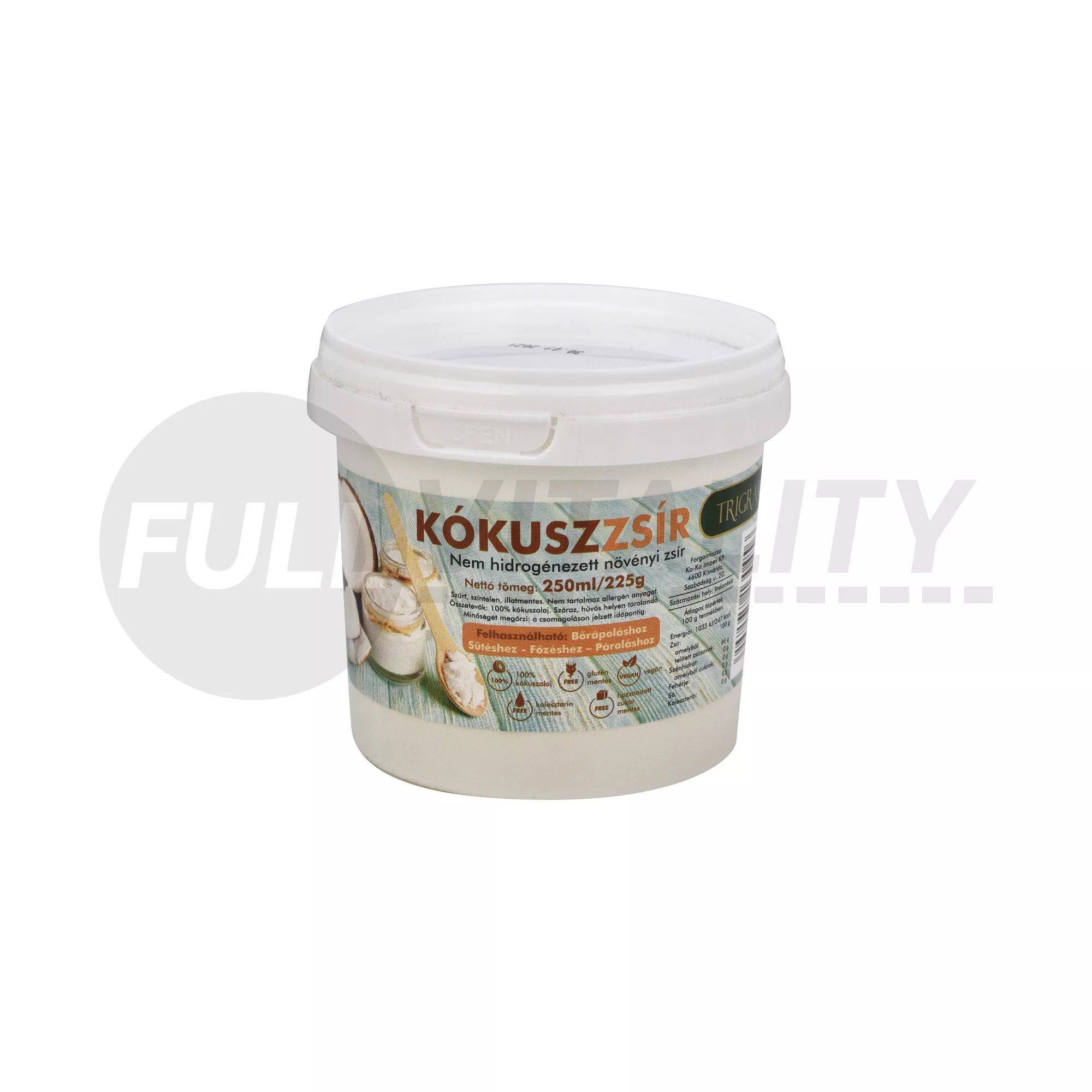 TRIGRAMM KÓKUSZZSÍR 250ML