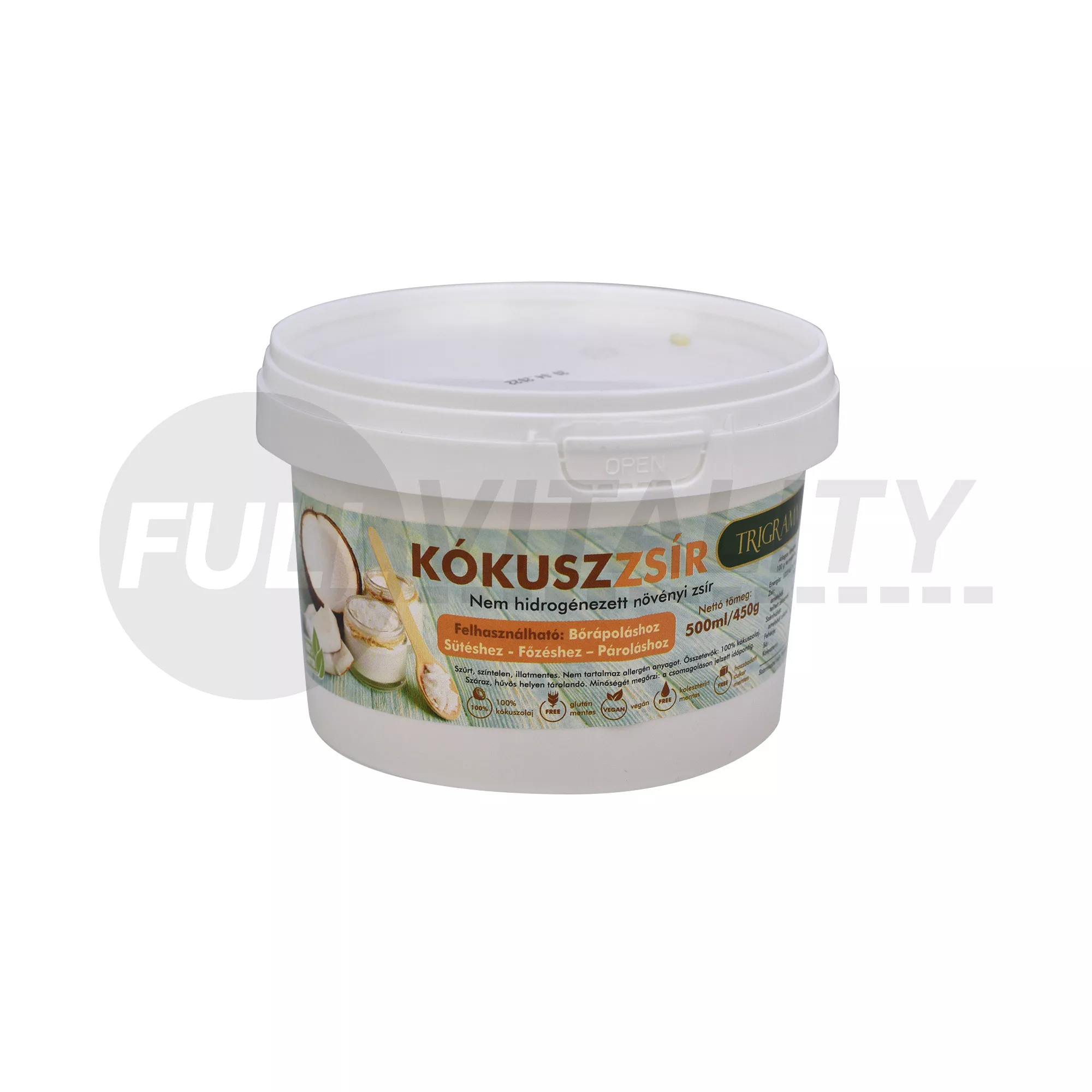 TRIGRAMM KÓKUSZZSÍR 500ML