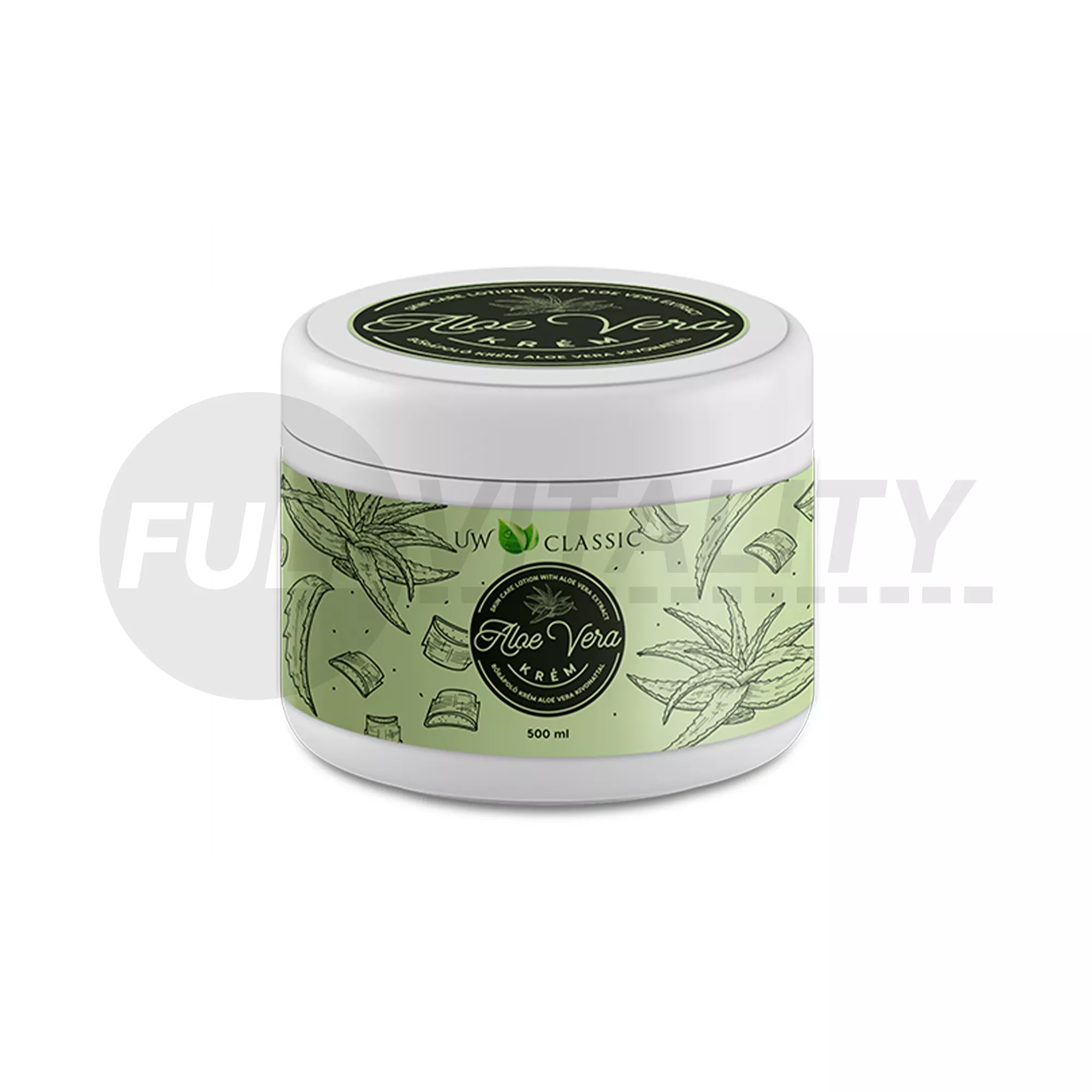 UW CLASSIC ALOE VERA KRÉM 500ML