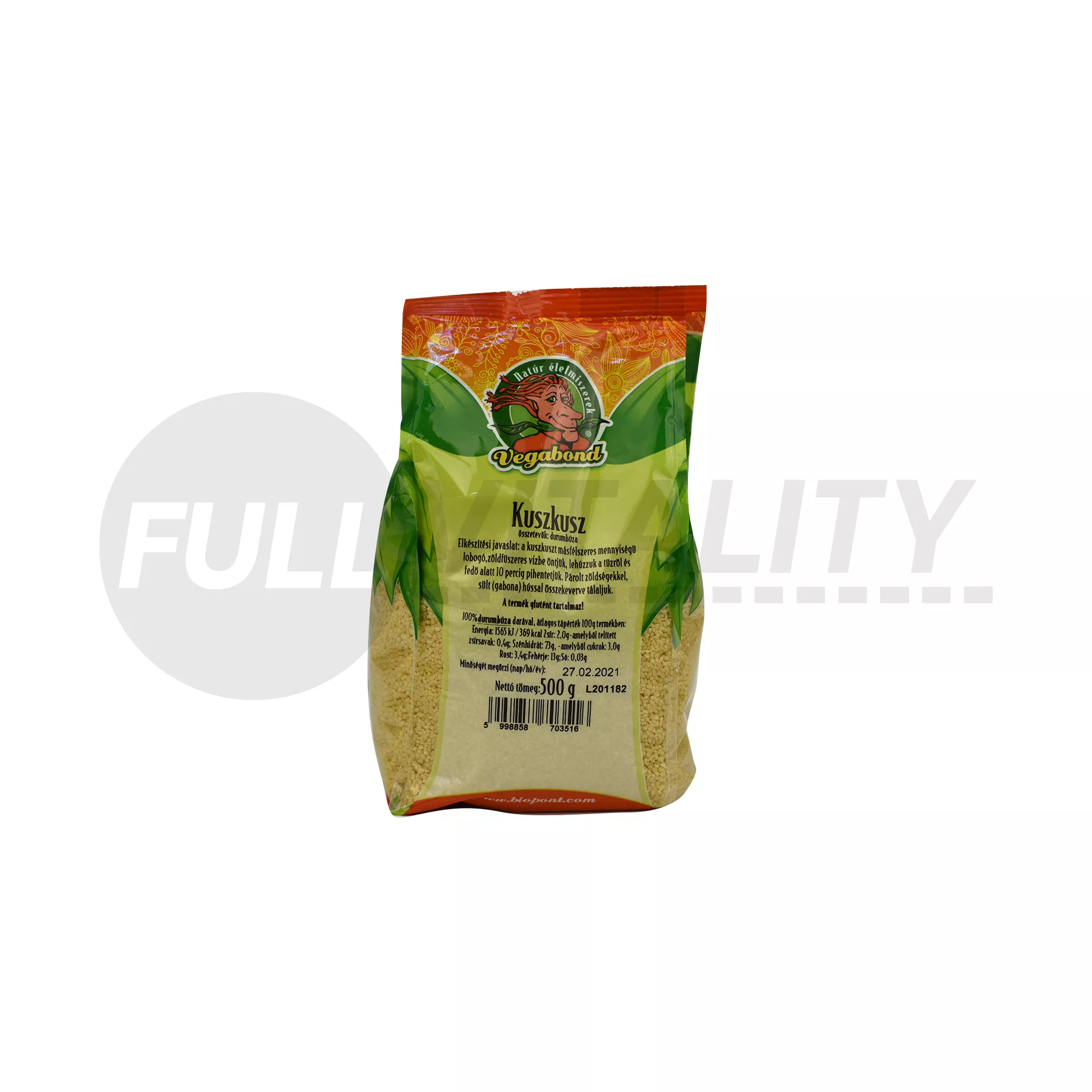 VEGABOND KUSZKUSZ 500G