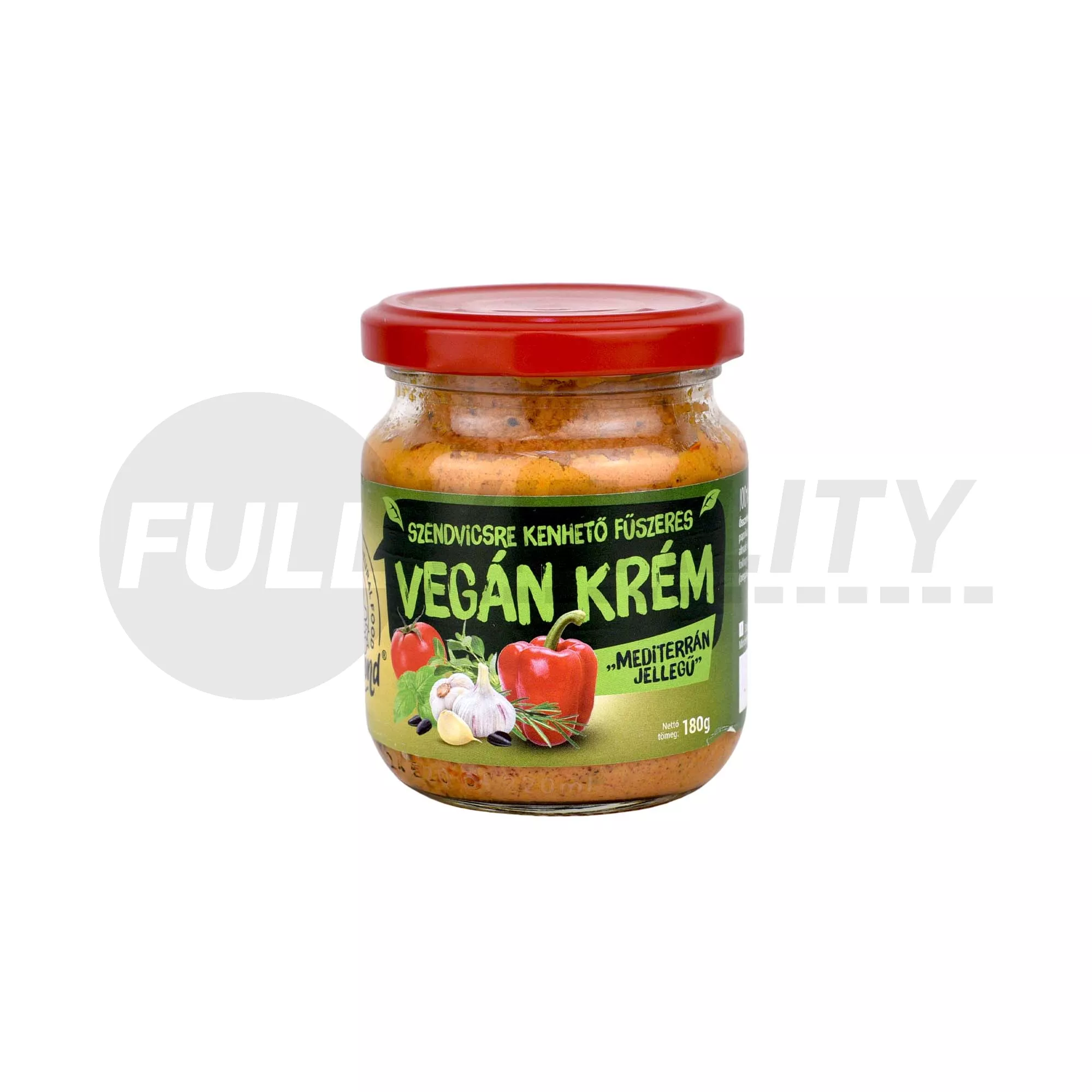 VEGABOND VEGÁN KRÉM MEDITERRÁN JELLEGŰ 180G