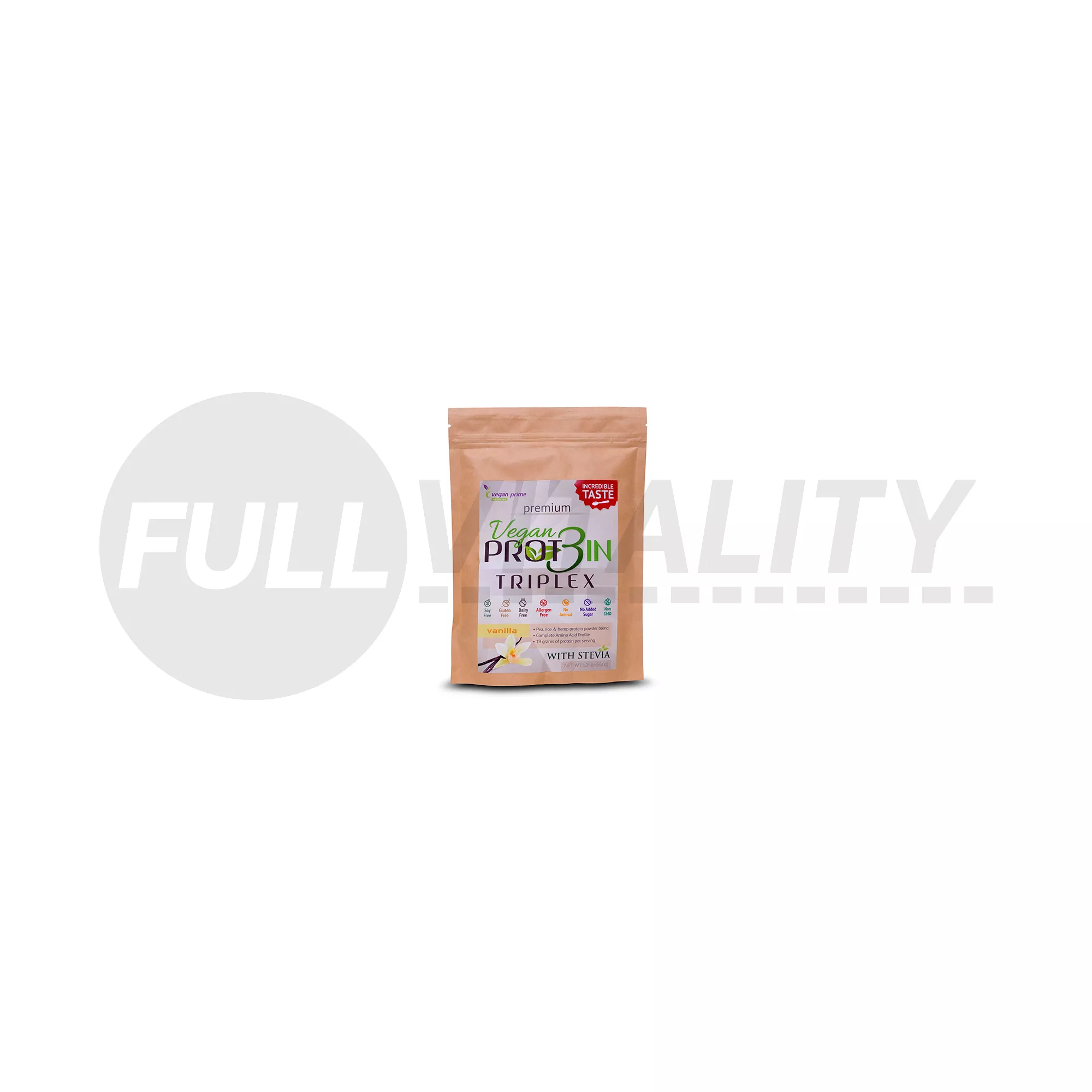 VEGAN PROTEIN TRIPLEX VANÍLIA 550G