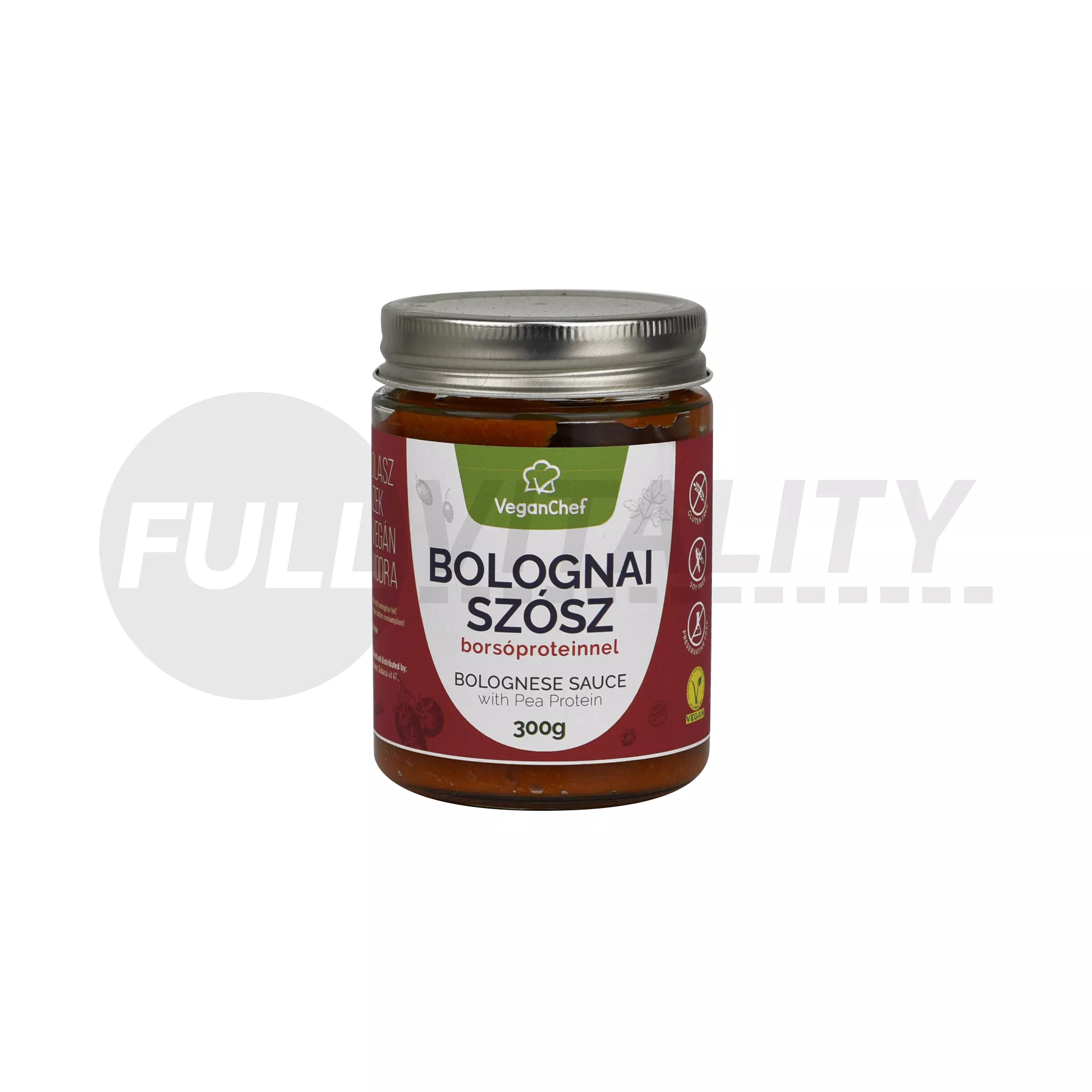VEGANCHEF BOLOGNAI SZÓSZ BORSÓPROTEINNEL 300G