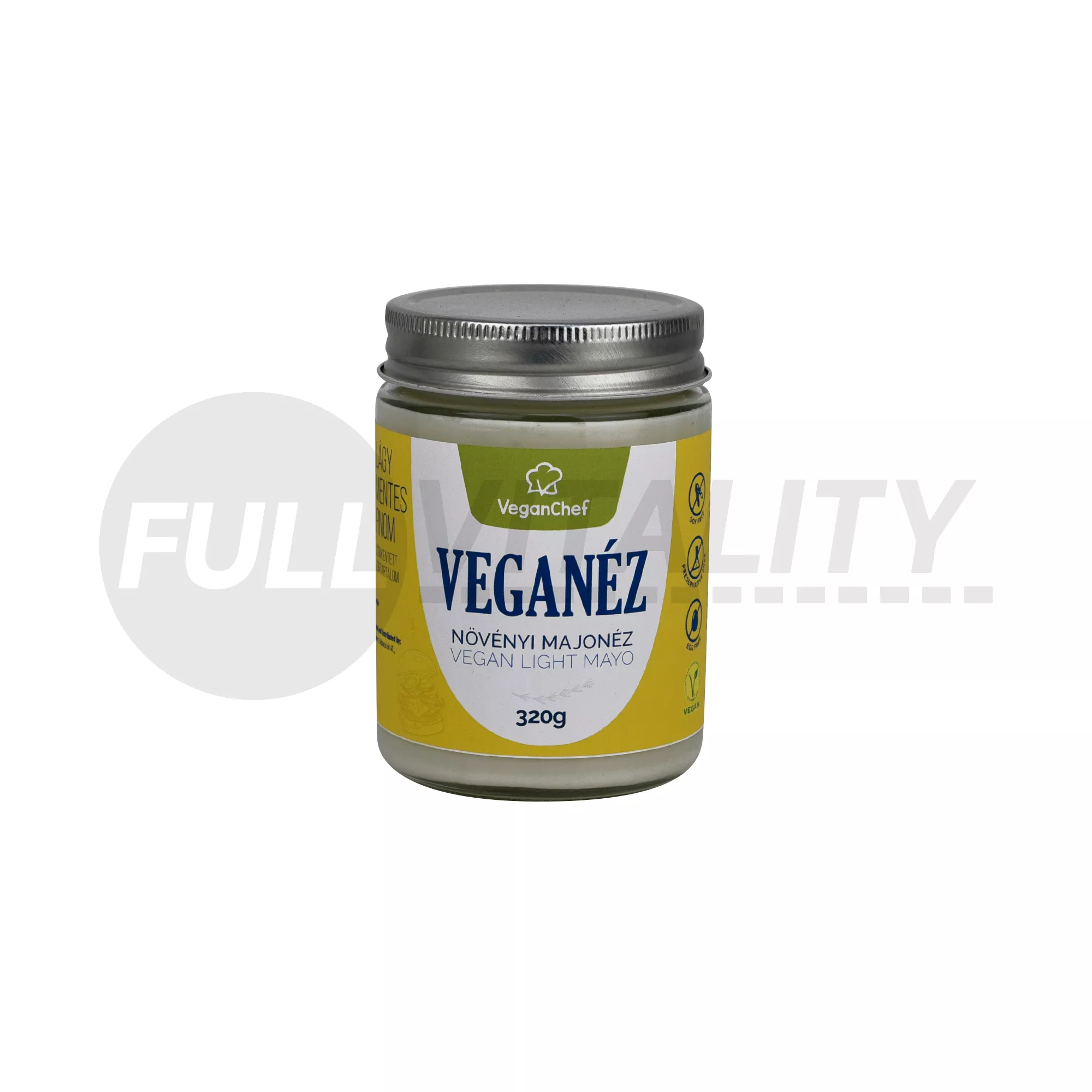 VEGANCHEF VEGANÉZ LIGHT ÜVEGES 320G