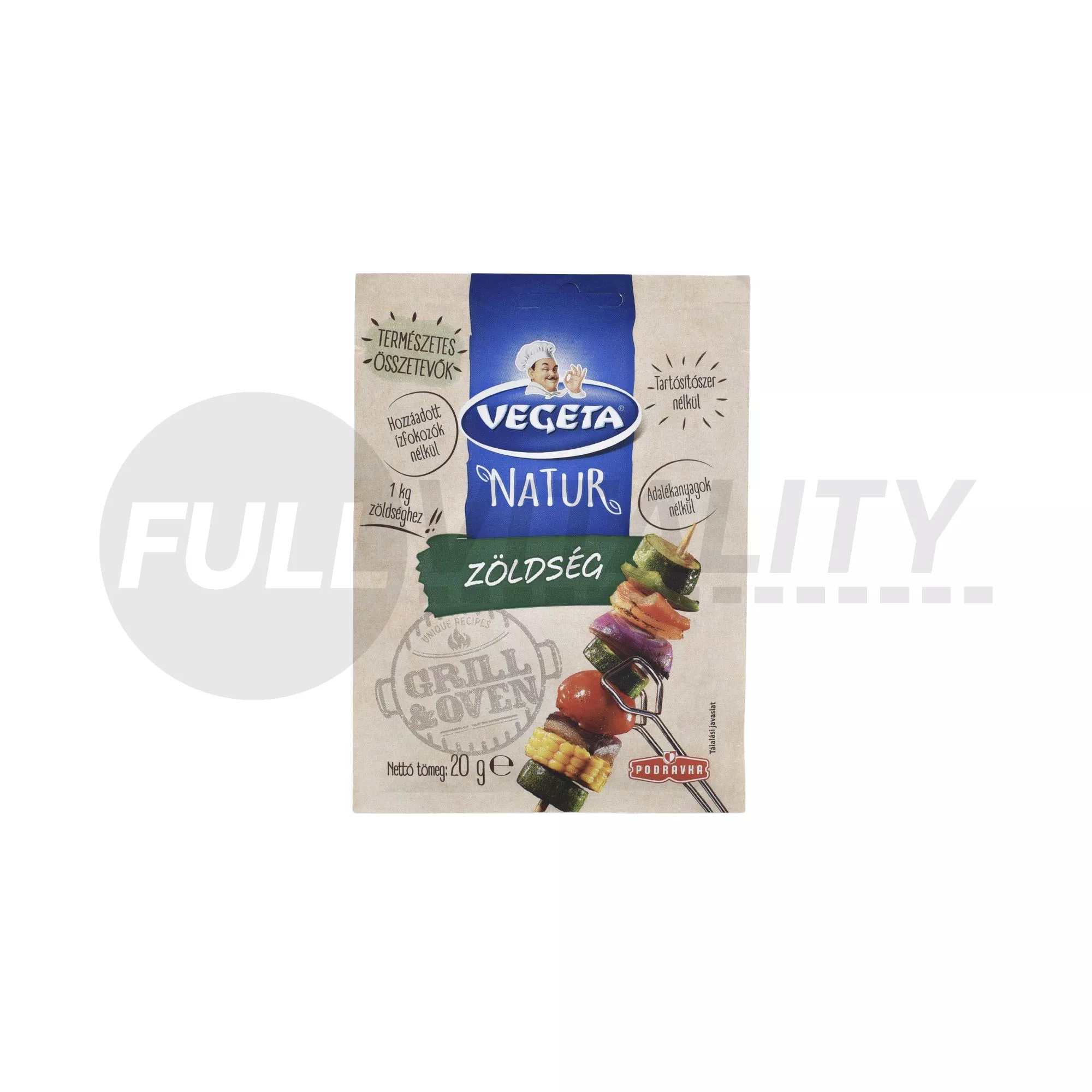 VEGETA NATUR GRILL ZÖLDSÉG 20G