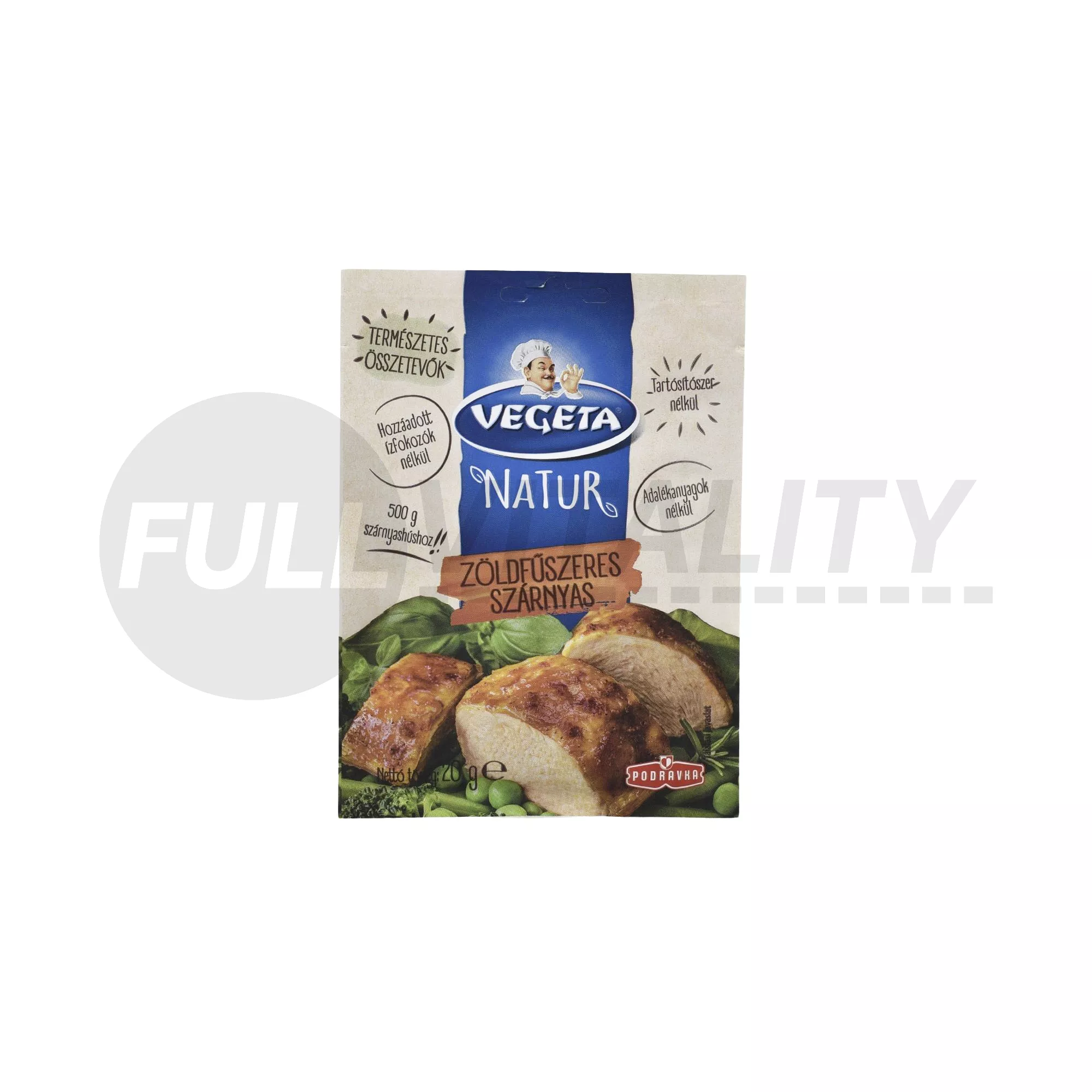 VEGETA NATUR ZÖLDFŰSZERES SZÁRNYAS 20G