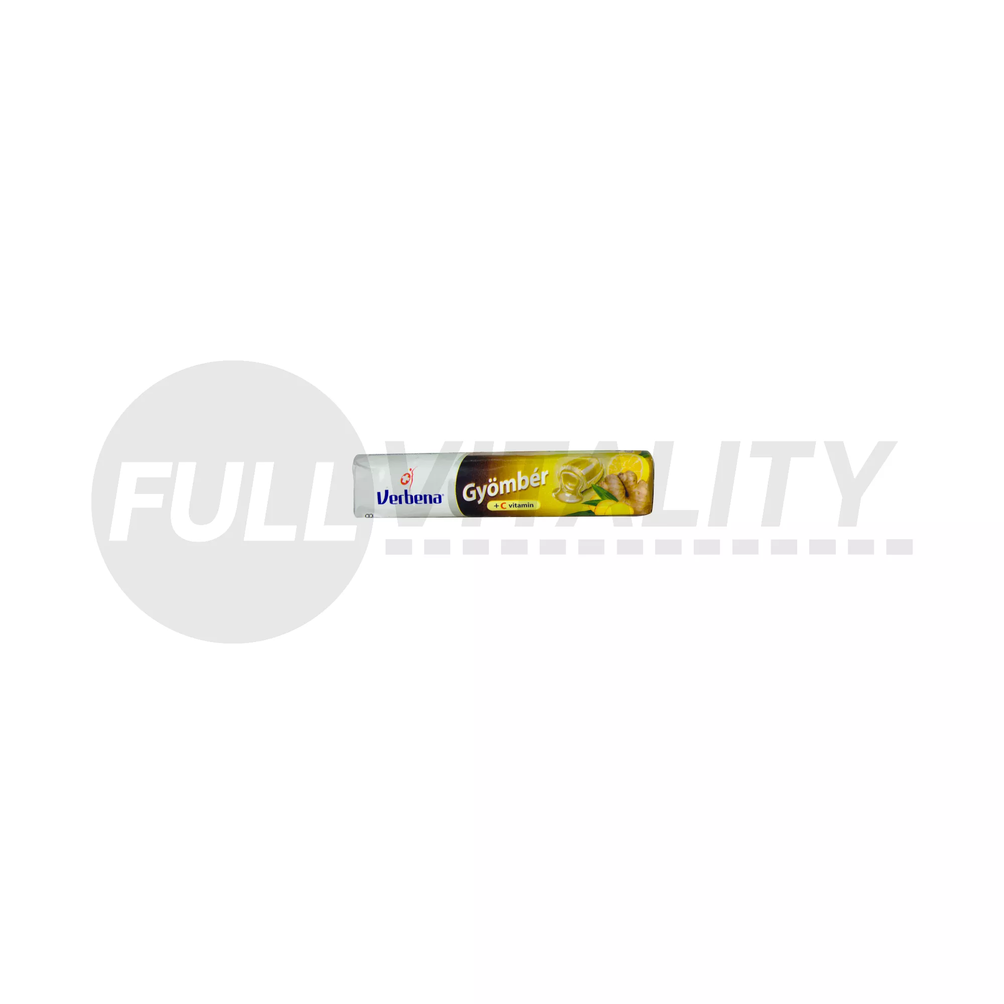VERBENA GYÓGYNÖVÉNYES CUKORKA MÉZZEL GYÖMBÉRREL C-VITAMINNAL 32G