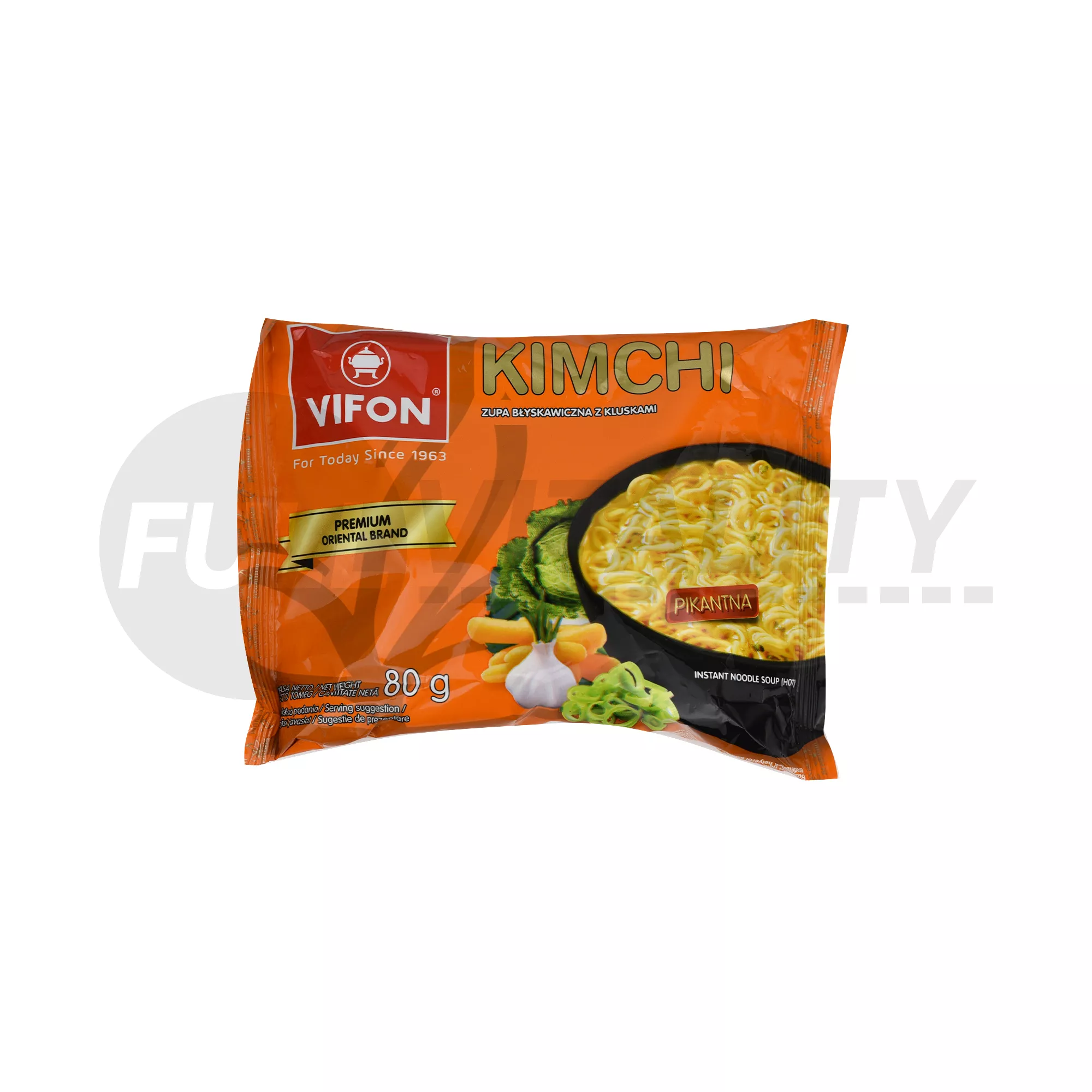 VIFON KIM CHI KOREAI INSTANT TÉSZTÁS LEVES (CSÍPŐS) 80G
