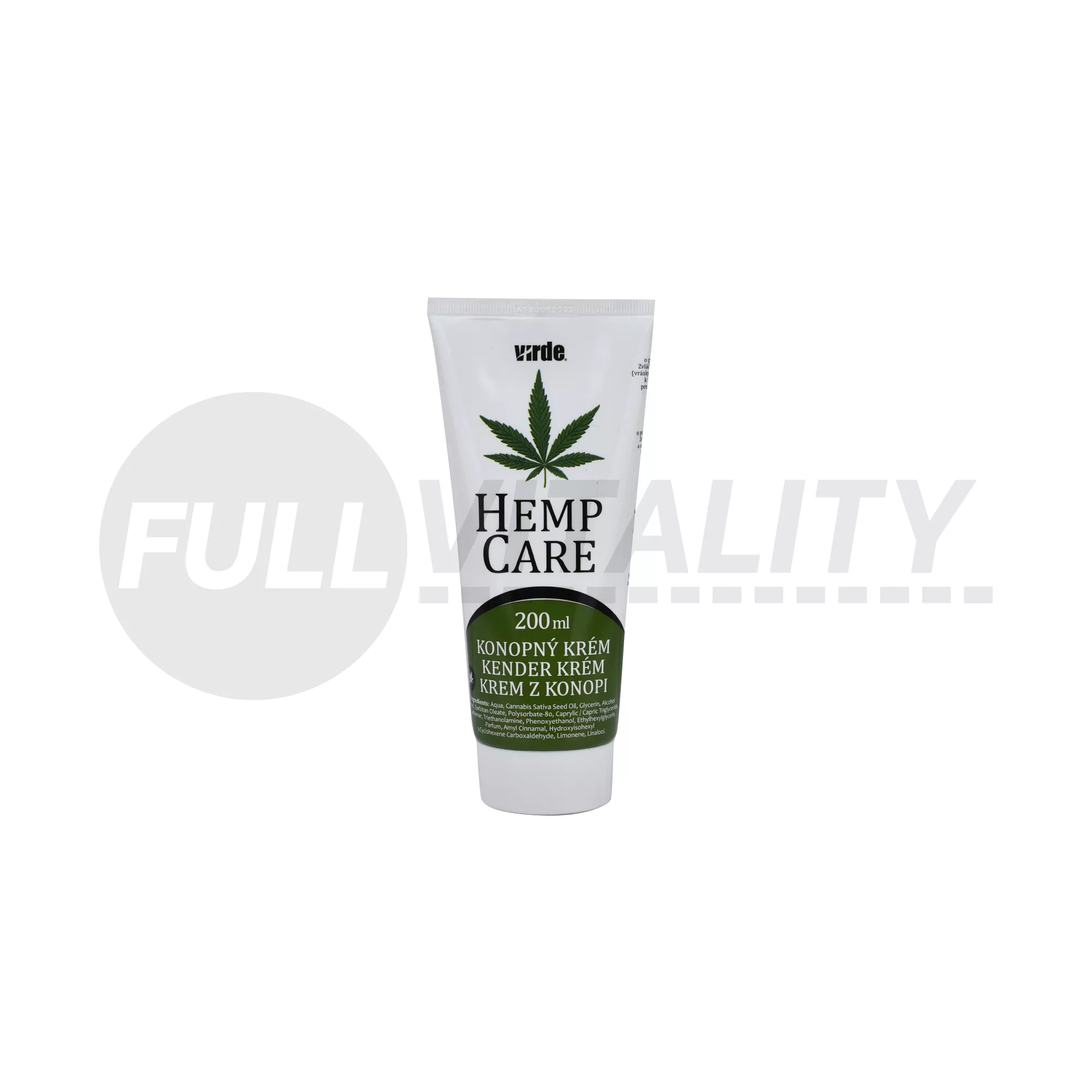 VIRDE HEMP CARE KENDER KRÉM 200ML