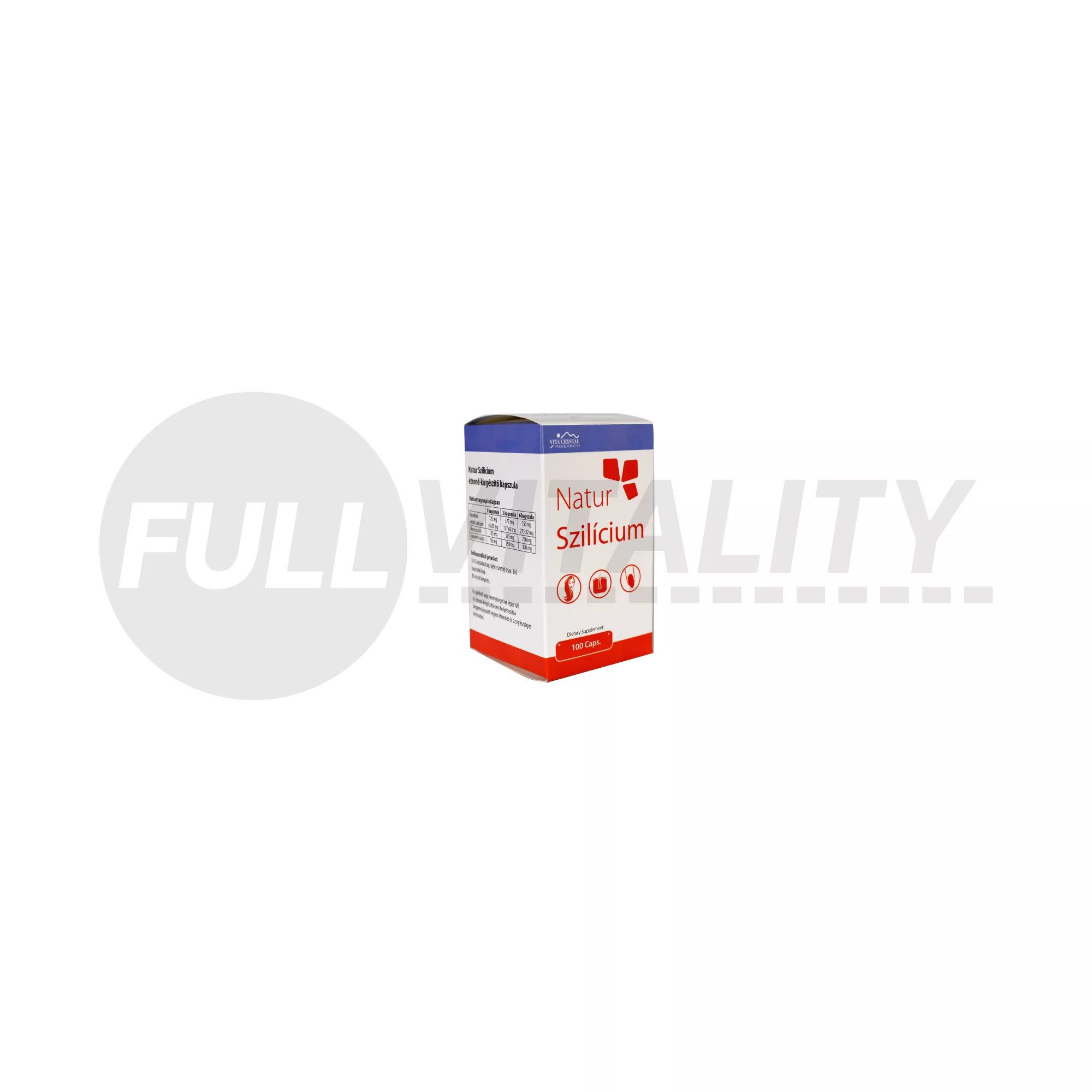 VITA CRYSTAL NATÚR SZILÍCIUM KAPSZULA 100DB