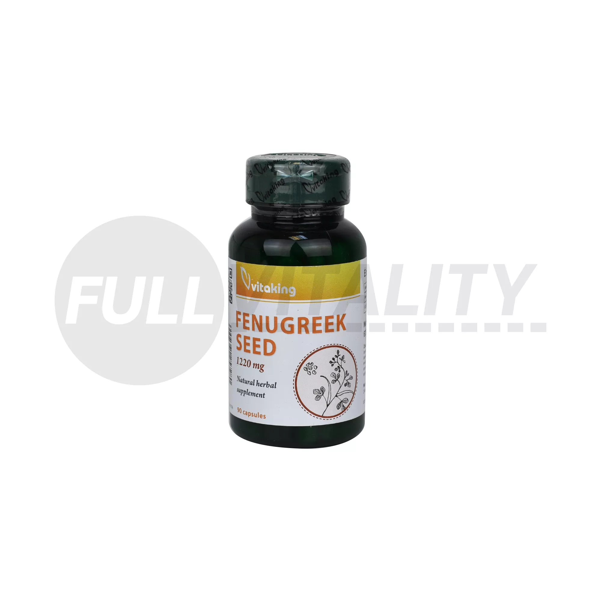 VITAKING FENUGREEK SEED 1220 MG 90DB