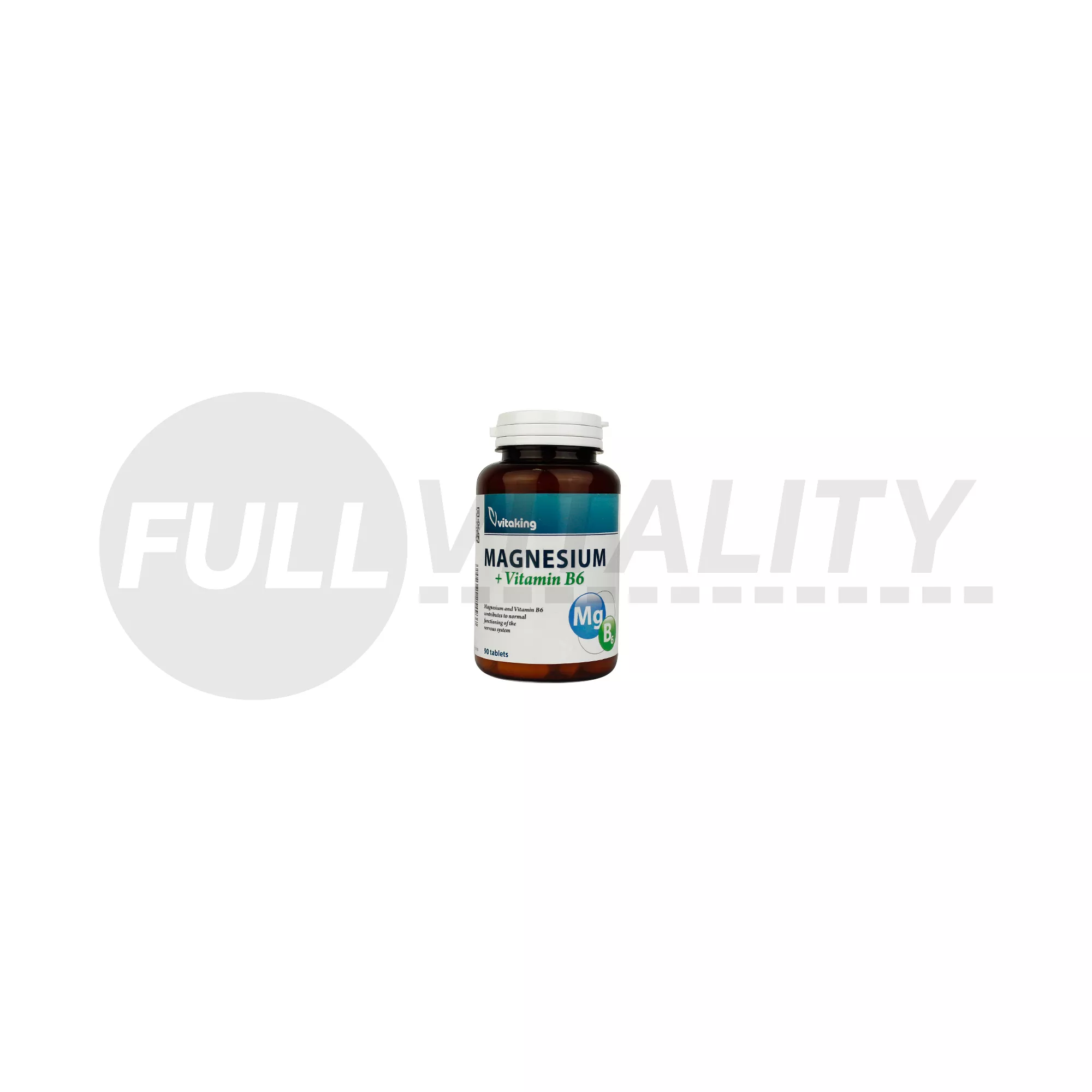 VITAKING MAGNESIUM+B6-VITAMIN 90DB