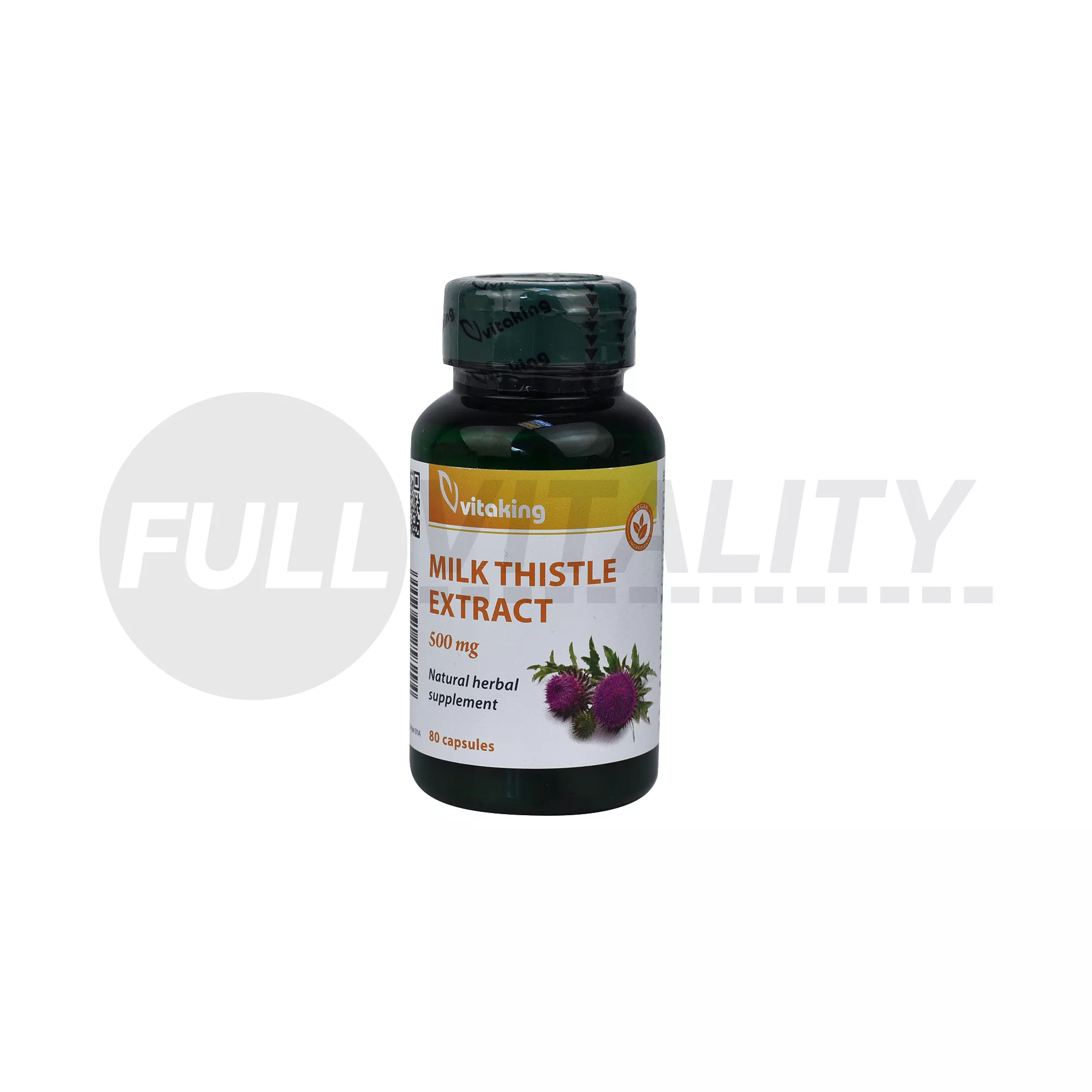 VITAKING MILK THISTLE (MÁRIATÖVIS) EXTRACT 500MG 80DB