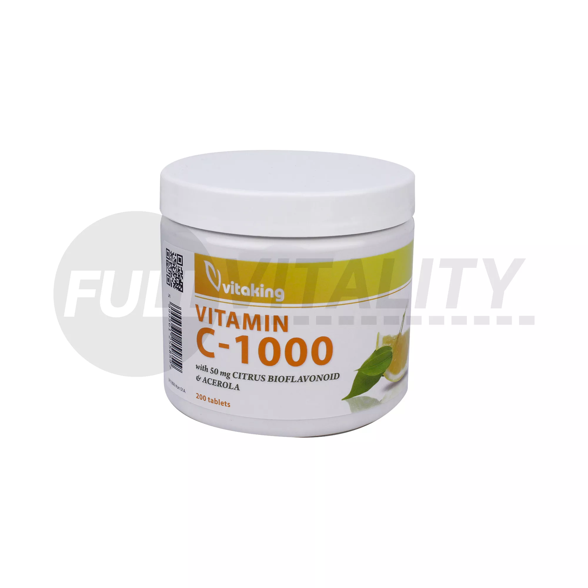 VITAKING VITAMIN C-1000 50MG CITRUS+BIOFLAVONOID+ACEROLA 200DB