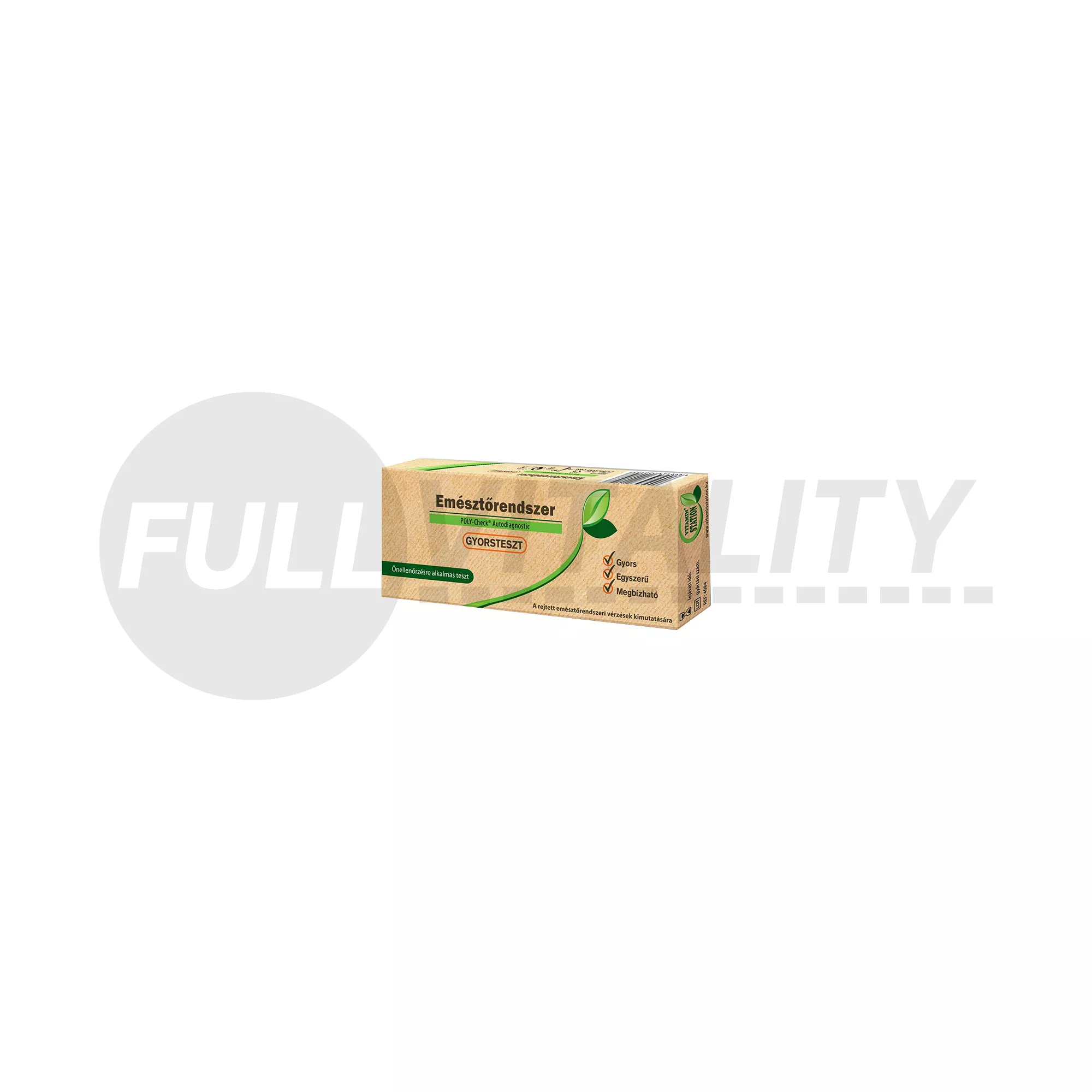 VITAMIN STATION EMÉSZTŐRENDSZER GYORSTESZT 1DB