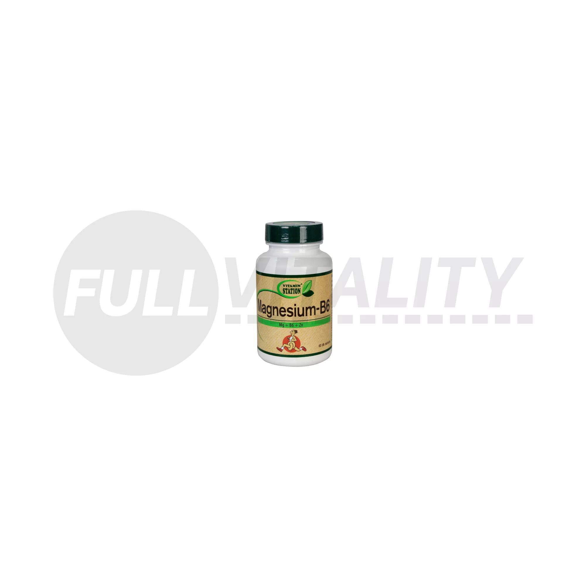 VITAMIN STATION MAGNÉZIUM-B6 TABLETTA 60DB
