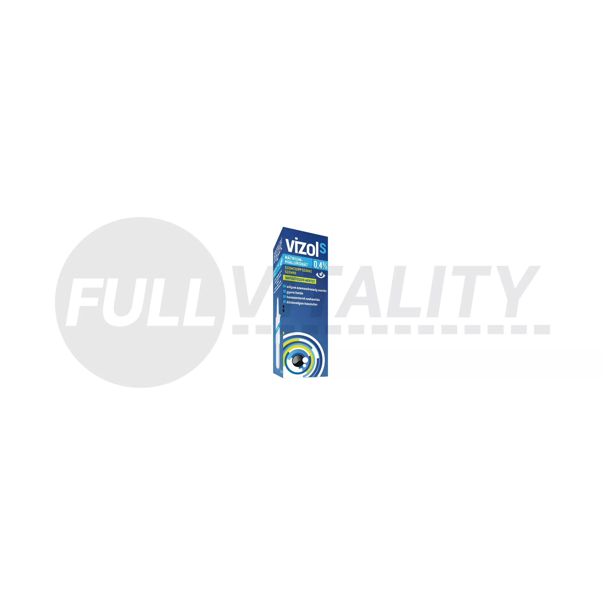 VIZOL S  0,4 OLDATOS SZEMCSEPP SZÁRAZ SZEMRE 10ML