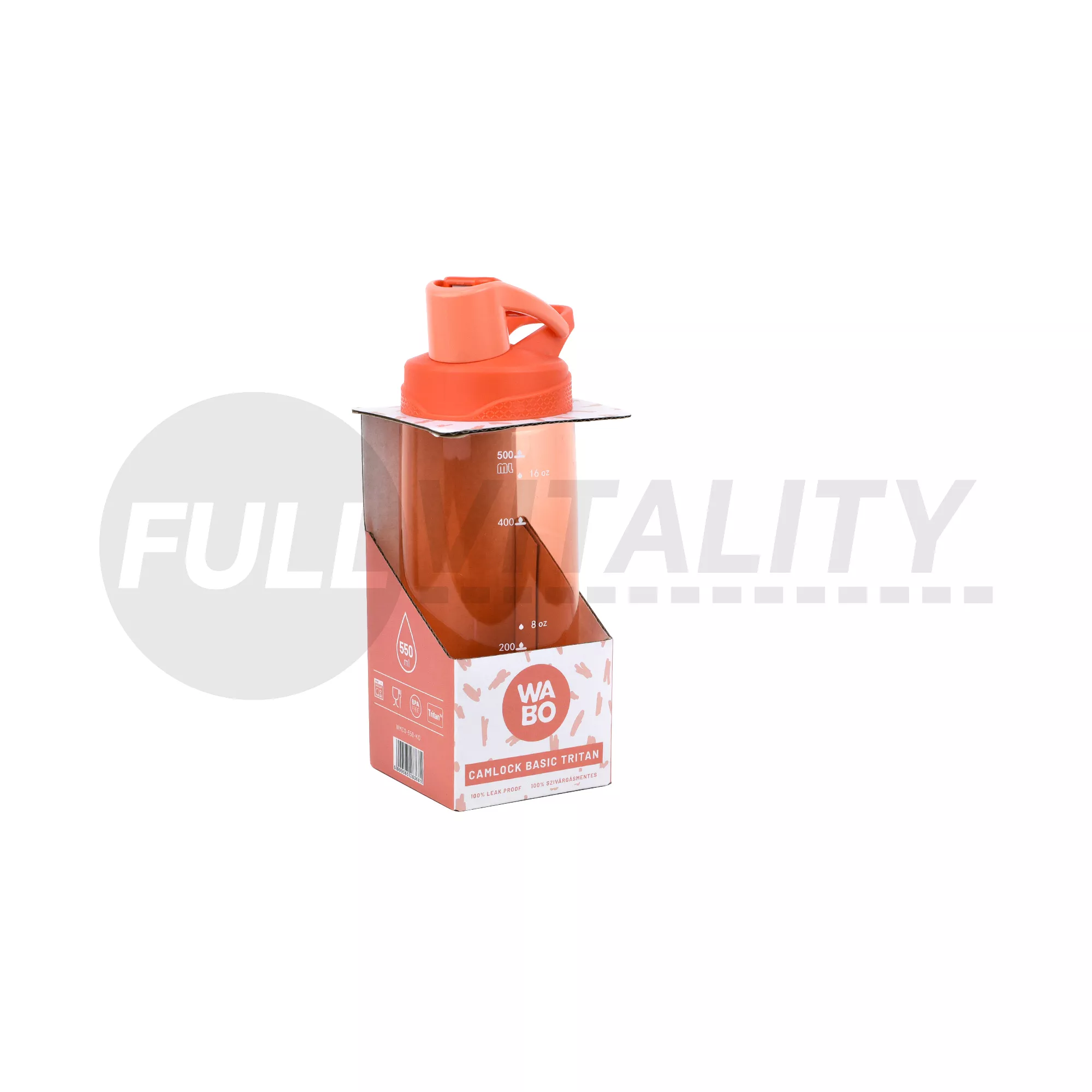 WABO MŰANYAG PALACK CSATOS KORALL 550ML 1DB