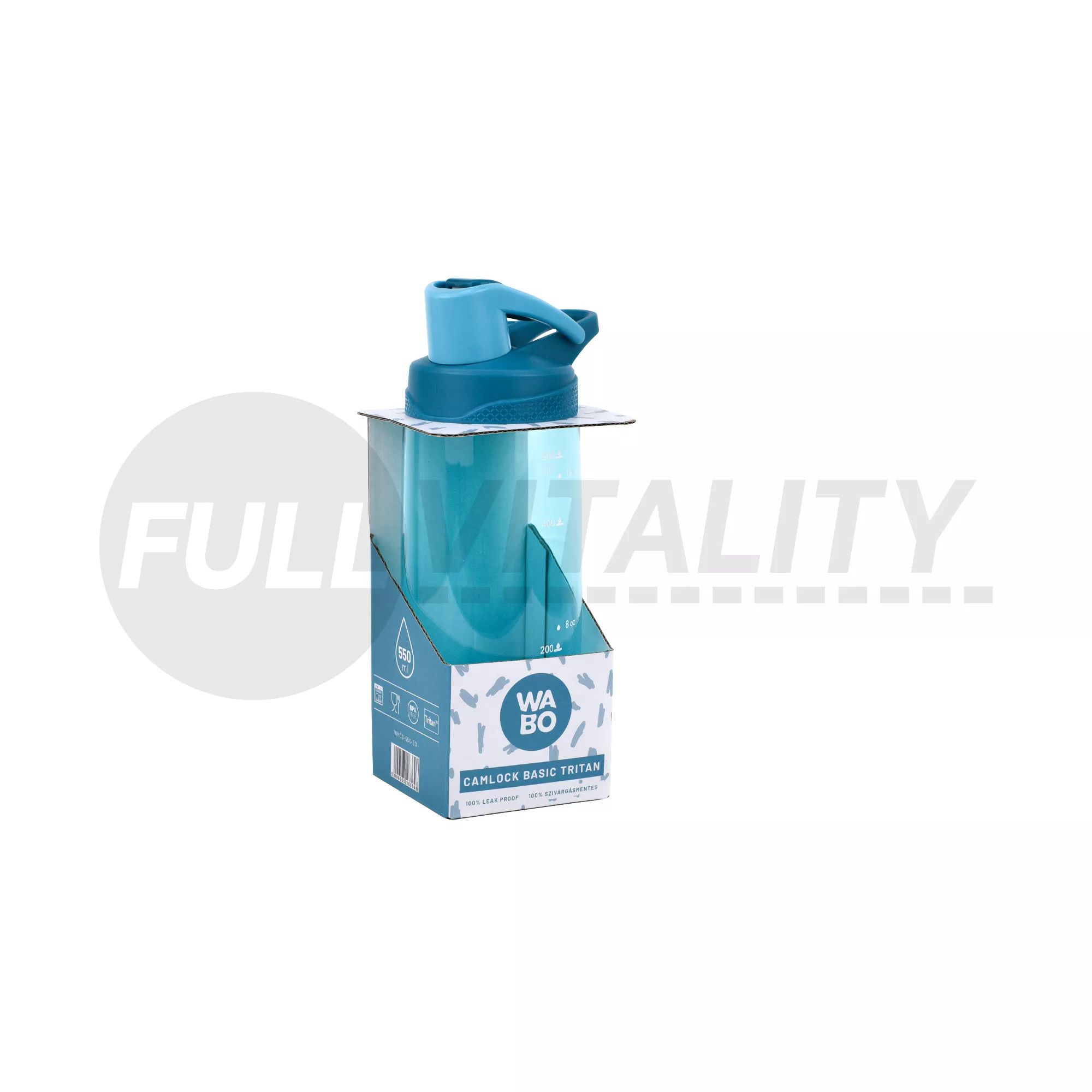 WABO MŰANYAG PALACK CSATOS ZÖLD 550ML 1DB