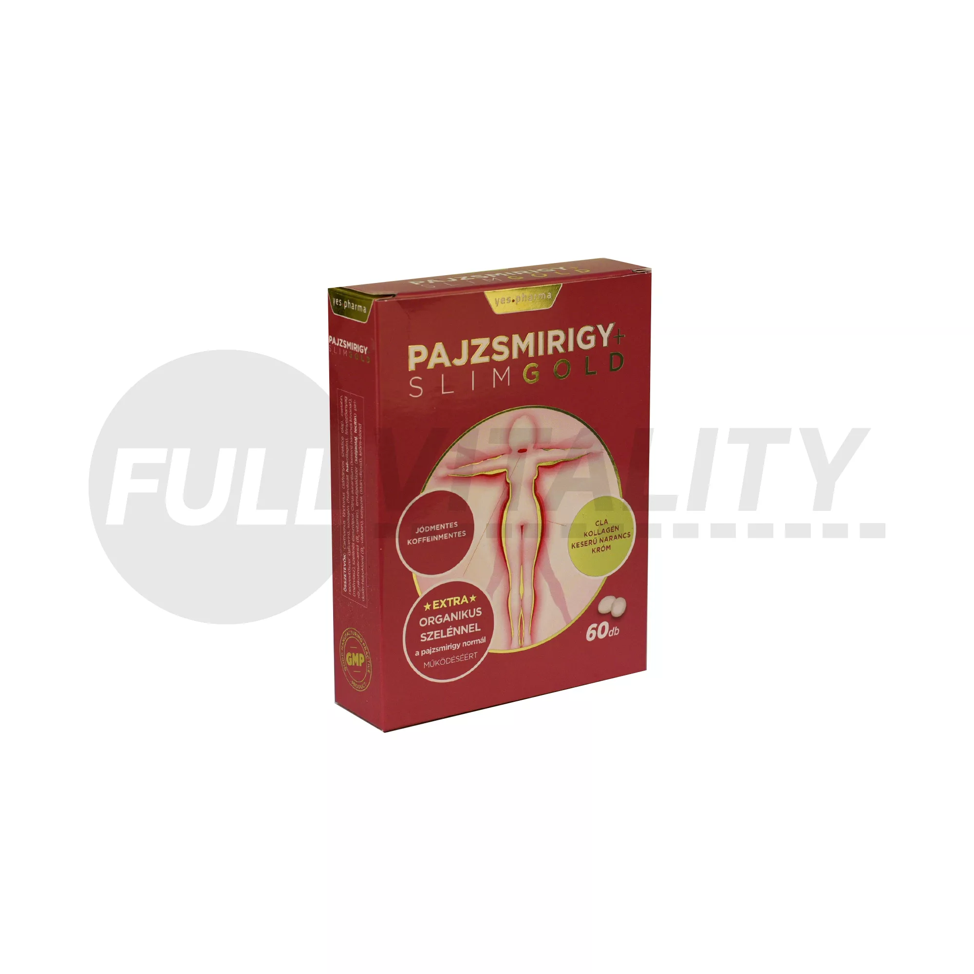 YES PHARMA PAJZSMIRIGY+SLIM GOLD 60DB