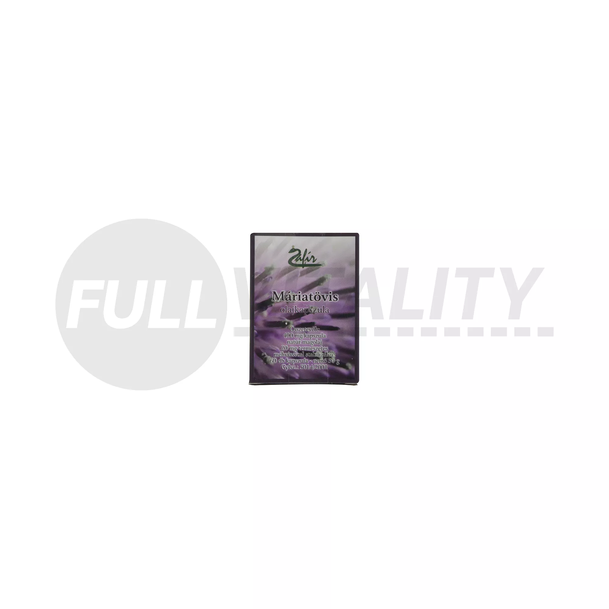ZAFÍR MÁRIATÖVIS OLAJKAPSZULA 60DB