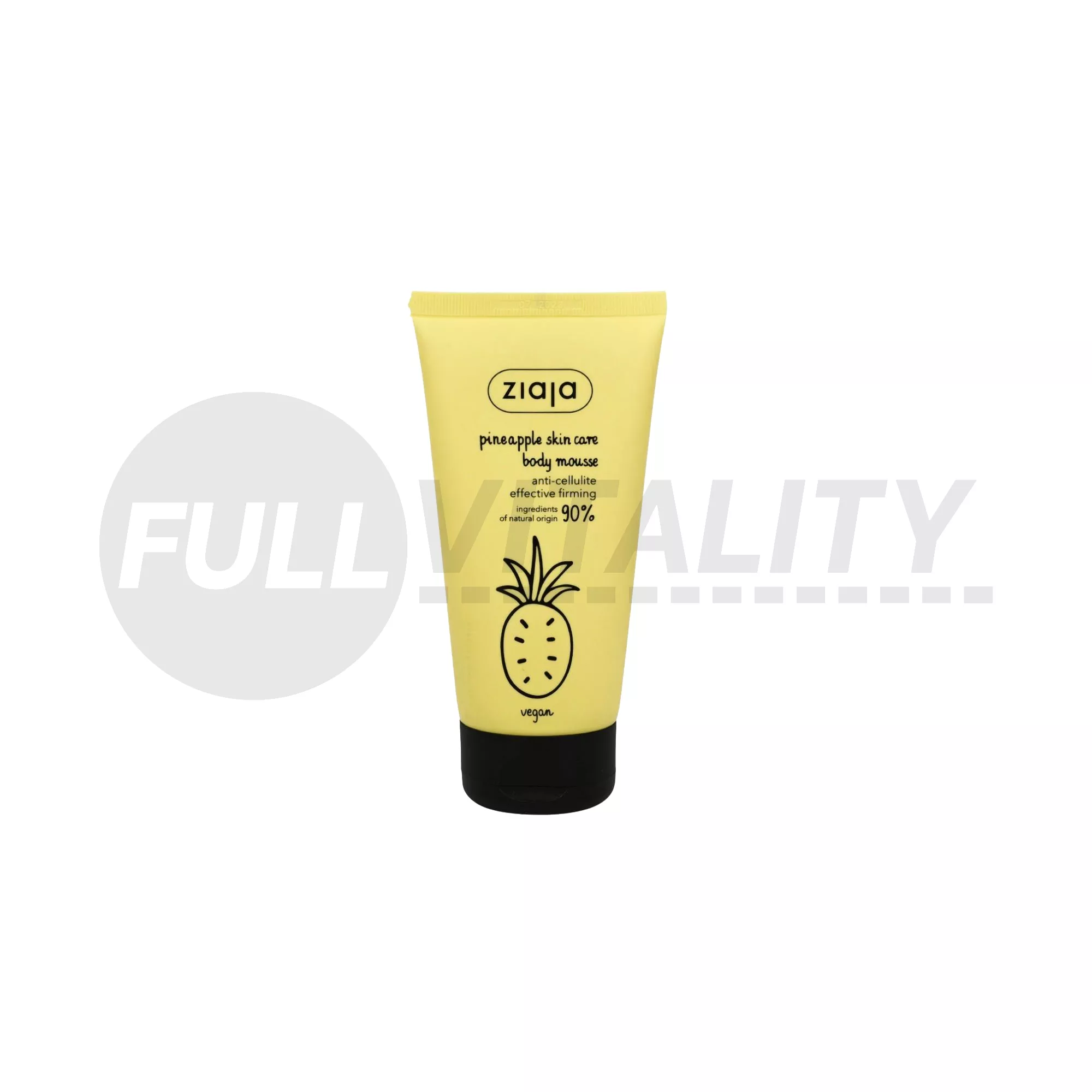ZIAJA ANANÁSZ TESTÁPOLÓ HAB VEGÁN 160ML