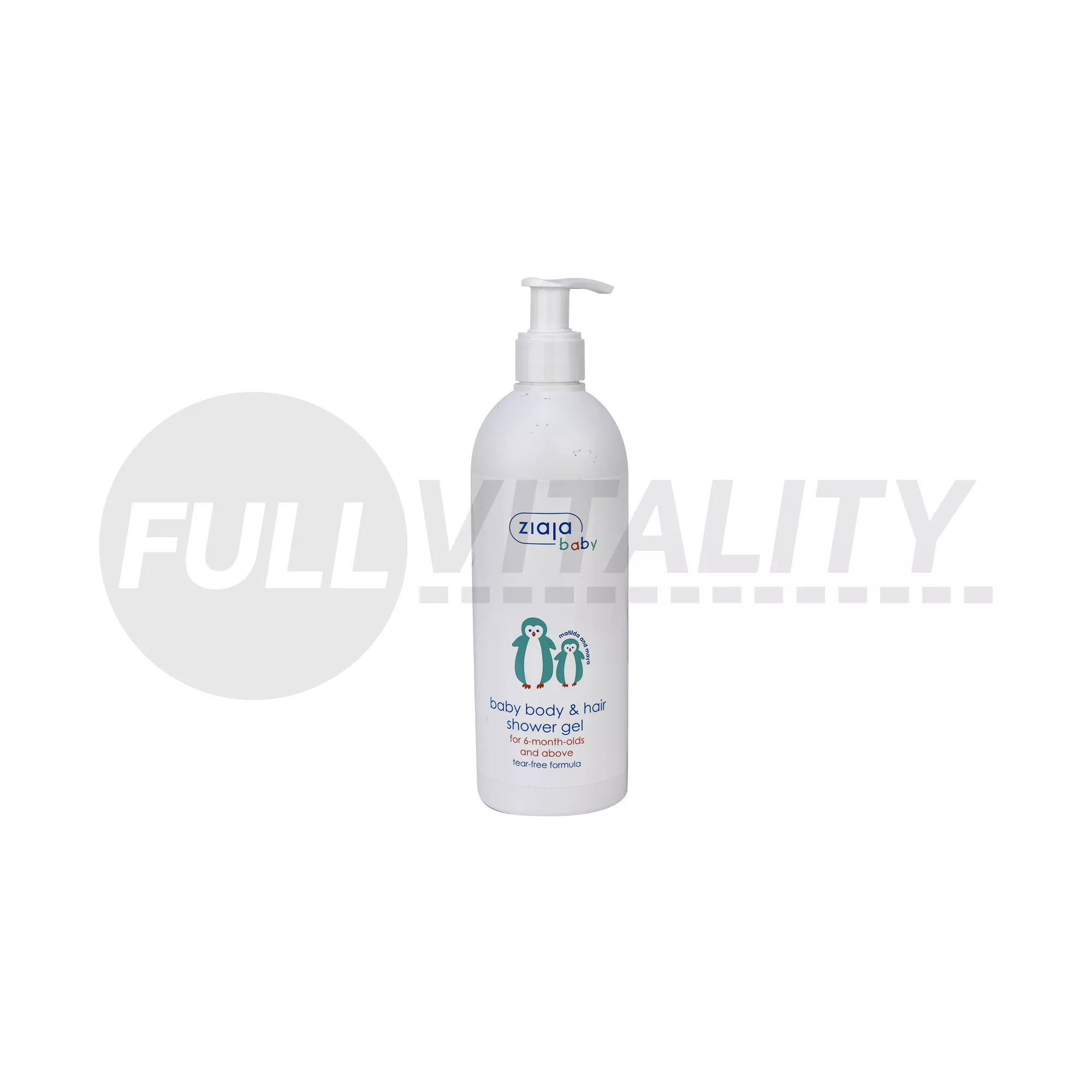 ZIAJA BABA HIPOALLERGÉN TUSFÜRDŐ TESTRE ÉS HAJRA 400ML