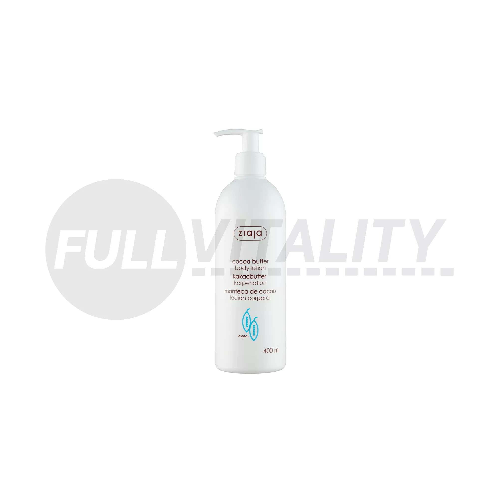 ZIAJA KAKAÓVAJ TESTÁPOLÓ  PUMPÁS 400ML