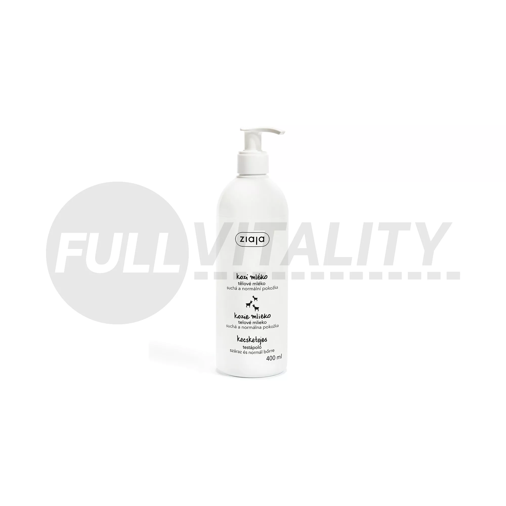 ZIAJA KECSKETEJES TESTÁPOLÓ 400ML