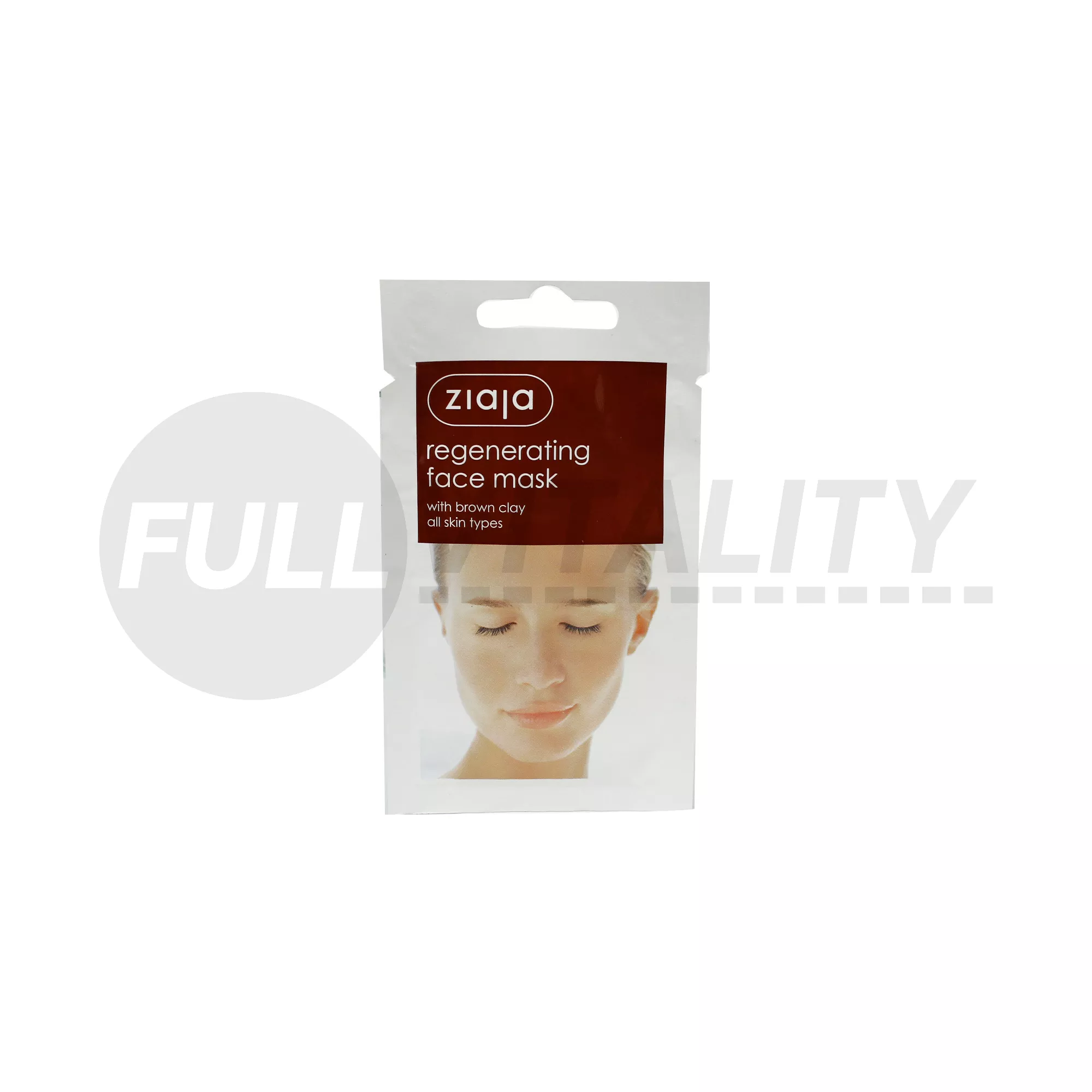 ZIAJA REGENERÁLÓ ARCMASZK BARNA AGYAGGAL 7ML
